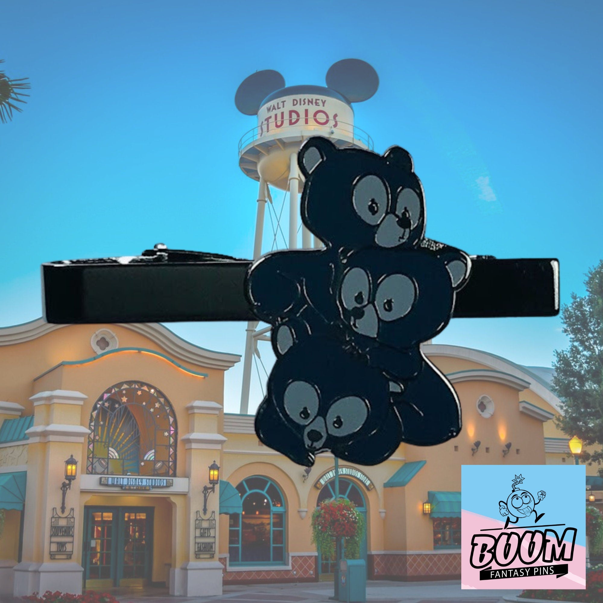 Pince à cravate – Les trois petits ours de Rebelle – Disney Fantasy