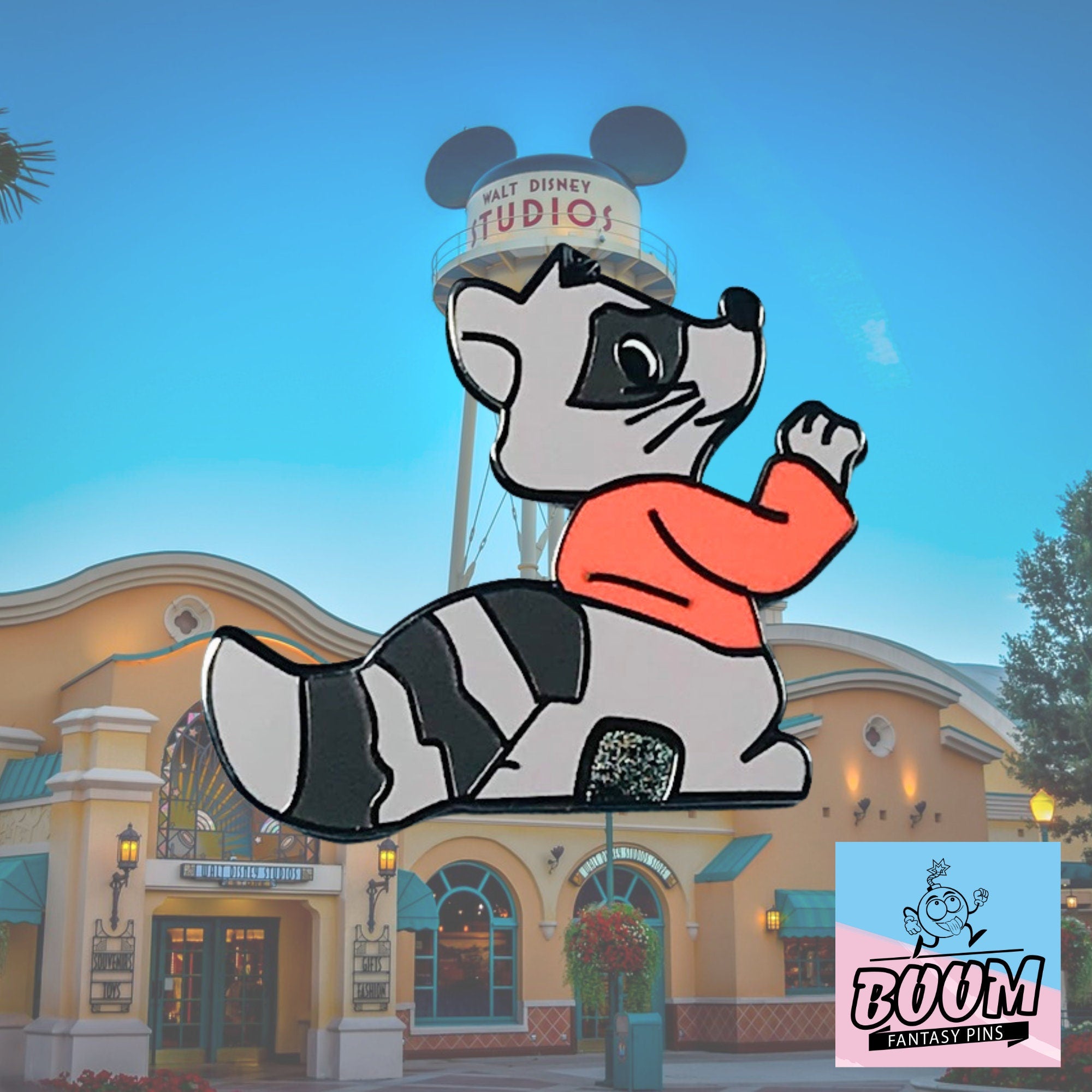 Pin's – Raton laveur de Robin des Bois – Disney Fantasy