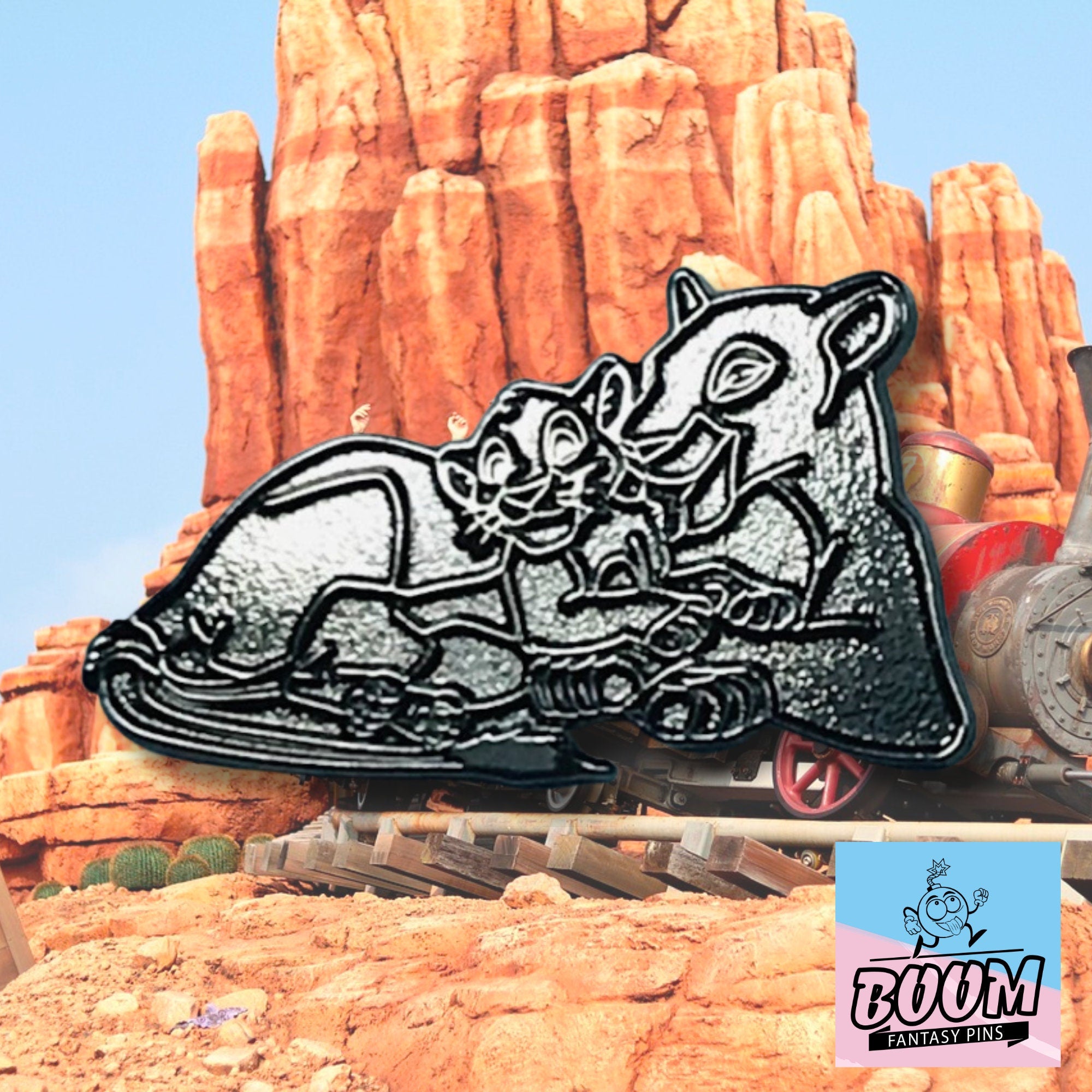 Pin – Simba y Nala de El Rey León – Disney Fantasy