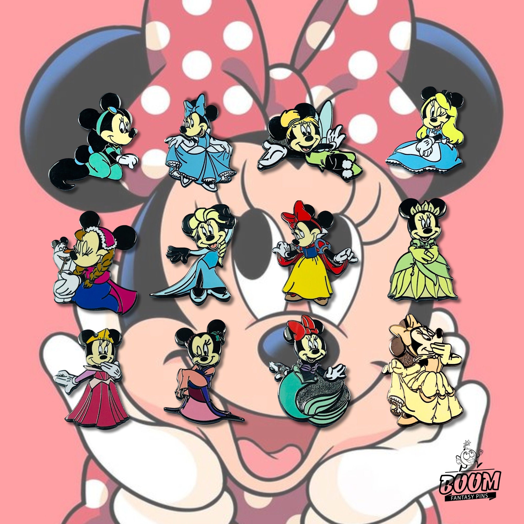Épingle – Minnie Mouse en princesse Disney de Disney – Disney Fantasy