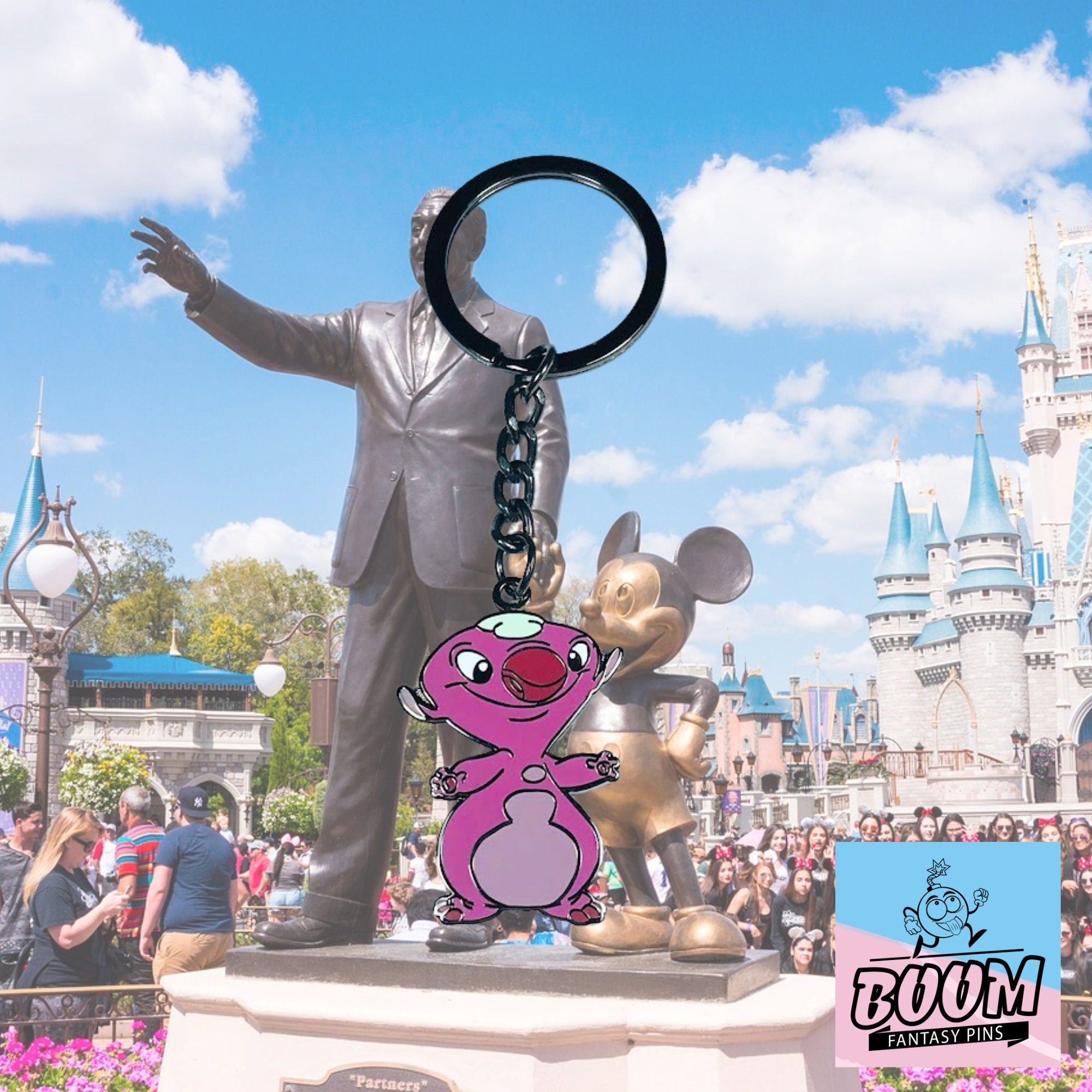 Keychain – Experiment 089 Skip from Lilo & Stitch – Disney Fantasy