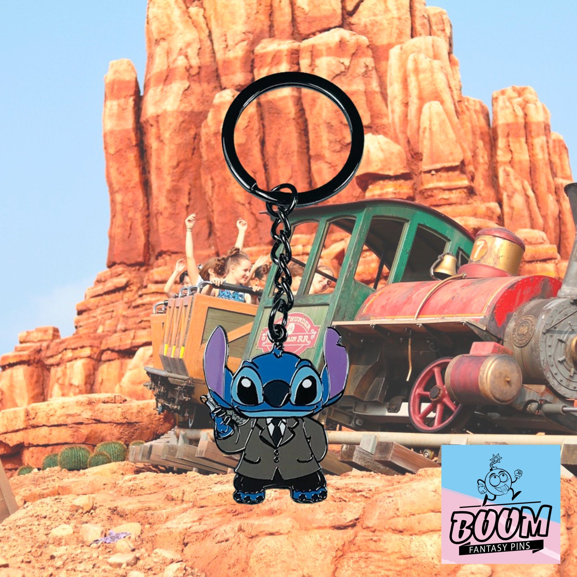 Porte-clés – Stitch Expérience 626 de Lilo &amp; Stitch – Disney Fantasy