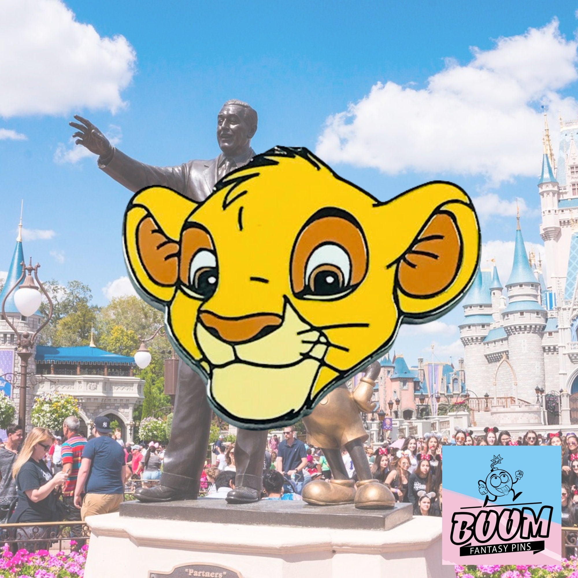 Pin's – Simba du Roi Lion – Disney Fantasy