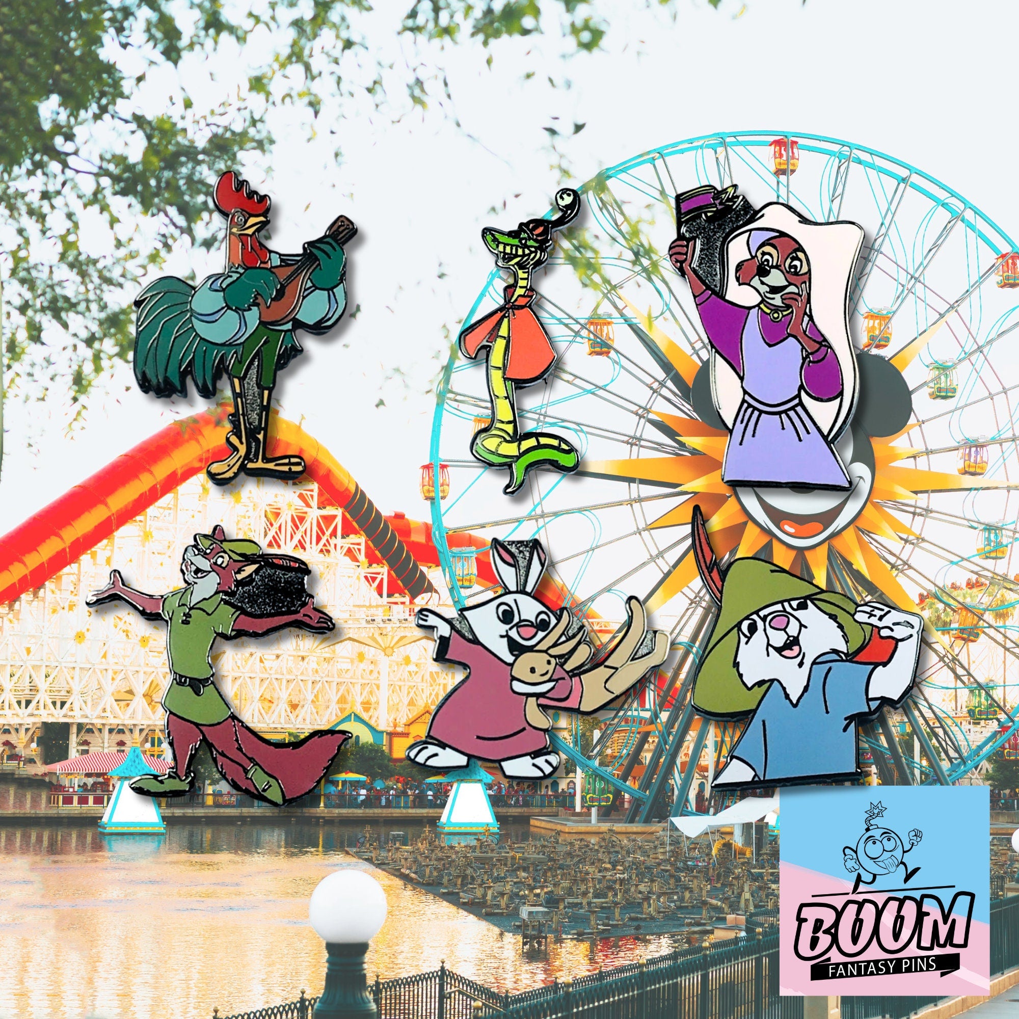 Pin's – Robin des Bois du film Robin des Bois – Disney Fantasy