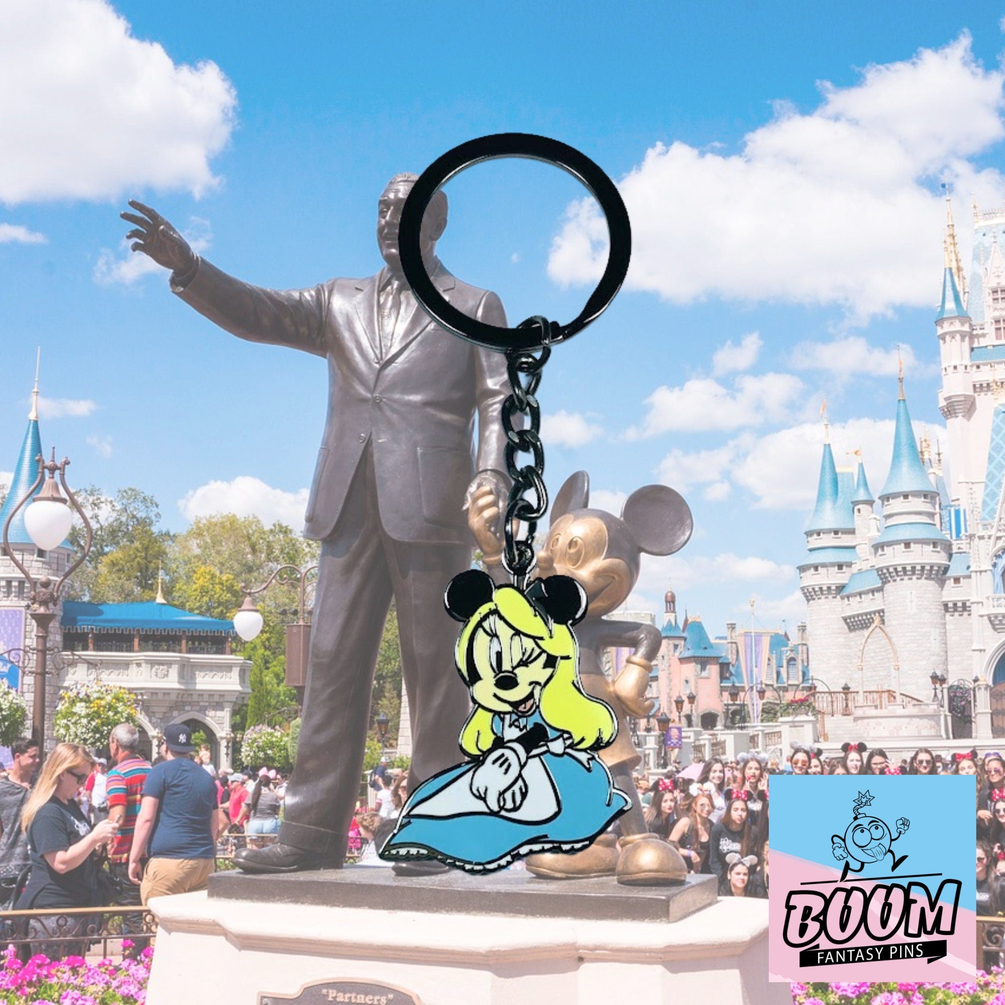 Llavero – Minnie Mouse de Alicia en el País de las Maravillas – Disney Fantasy