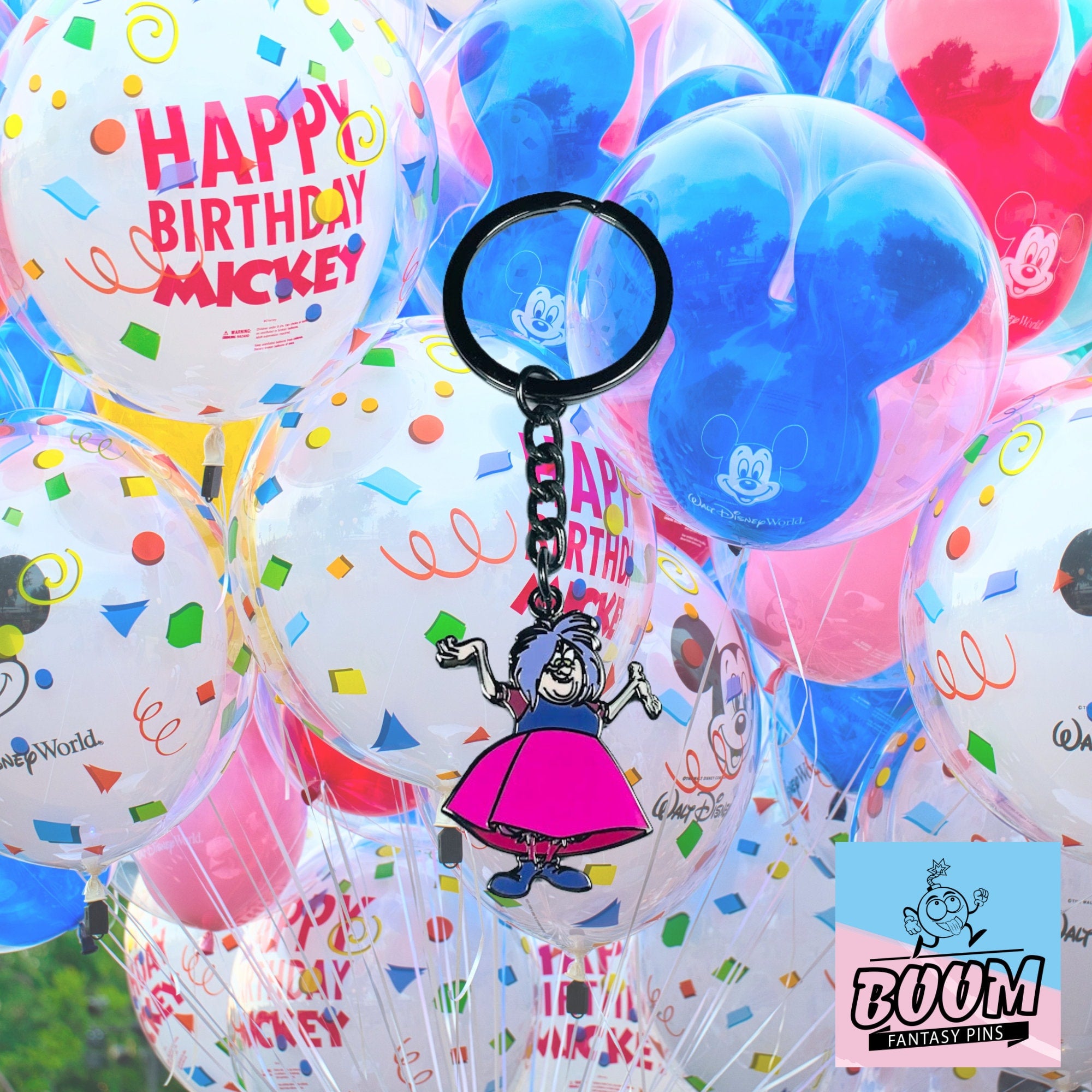 Porte-clés – Madame Mim du film Merlin l'Enchanteur – Disney Fantasy