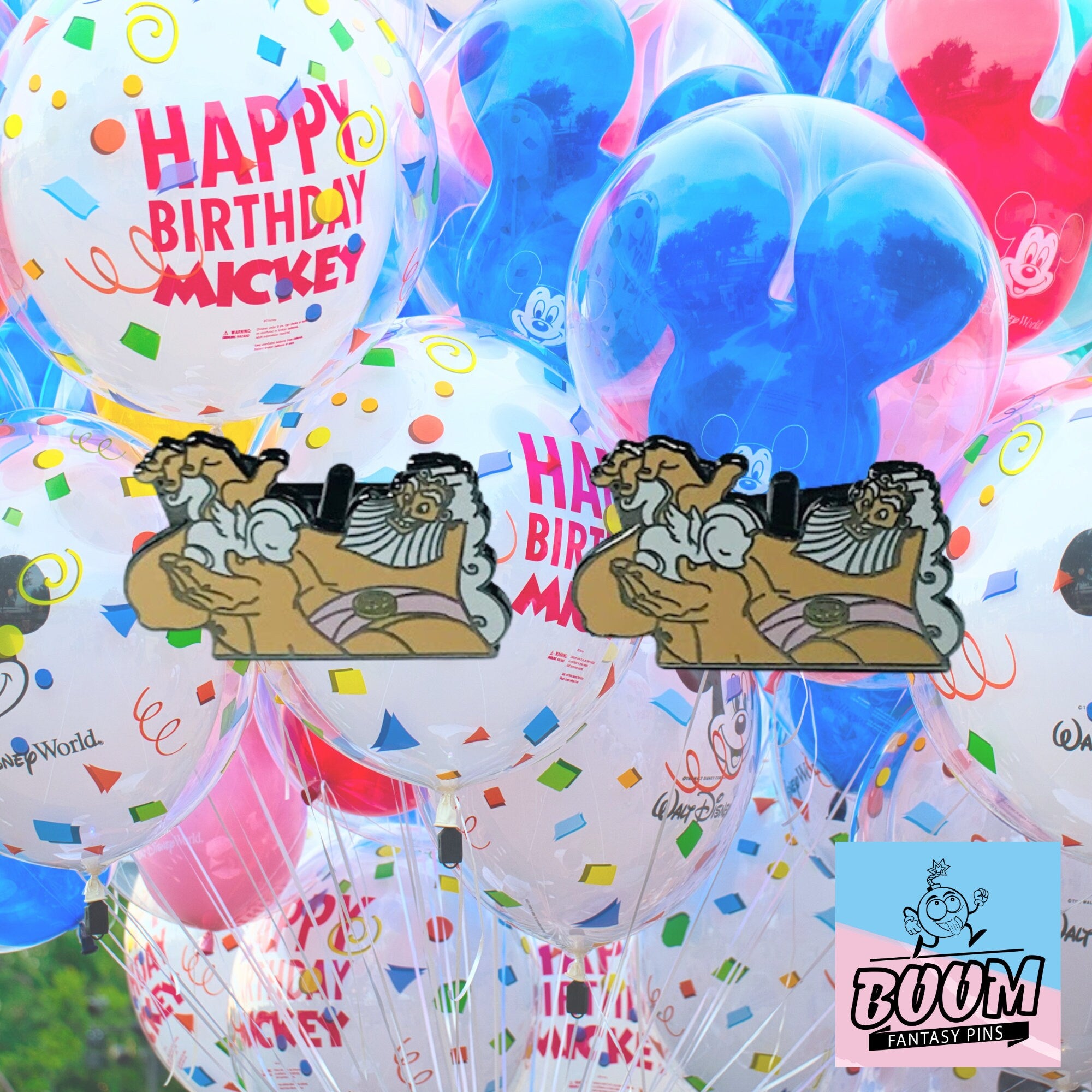 Gemelos – Zeus y Pegaso de Hércules – Disney Fantasy