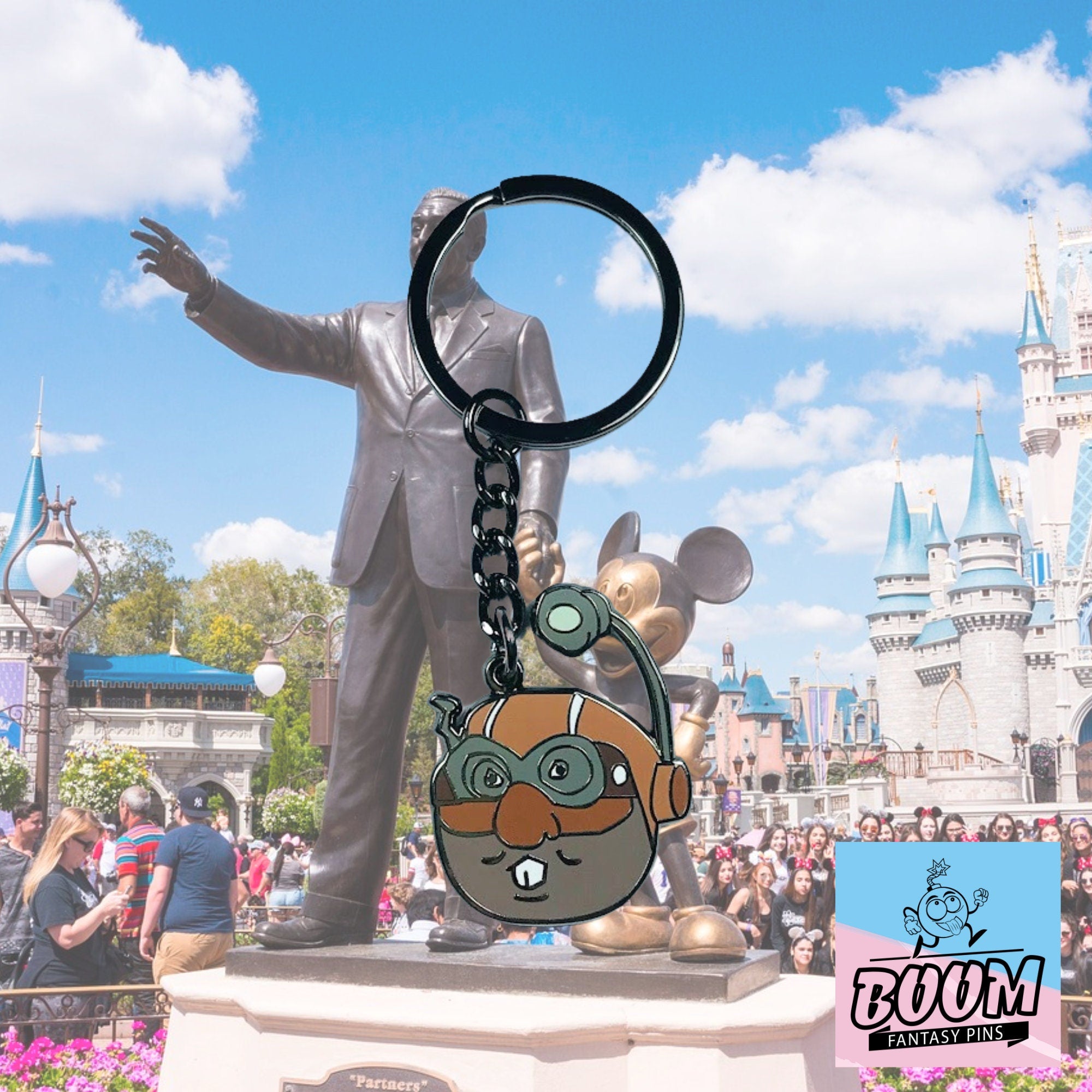 Porte-clés – La Taupe d'Atlantide, l'empire perdu – Disney Fantasy