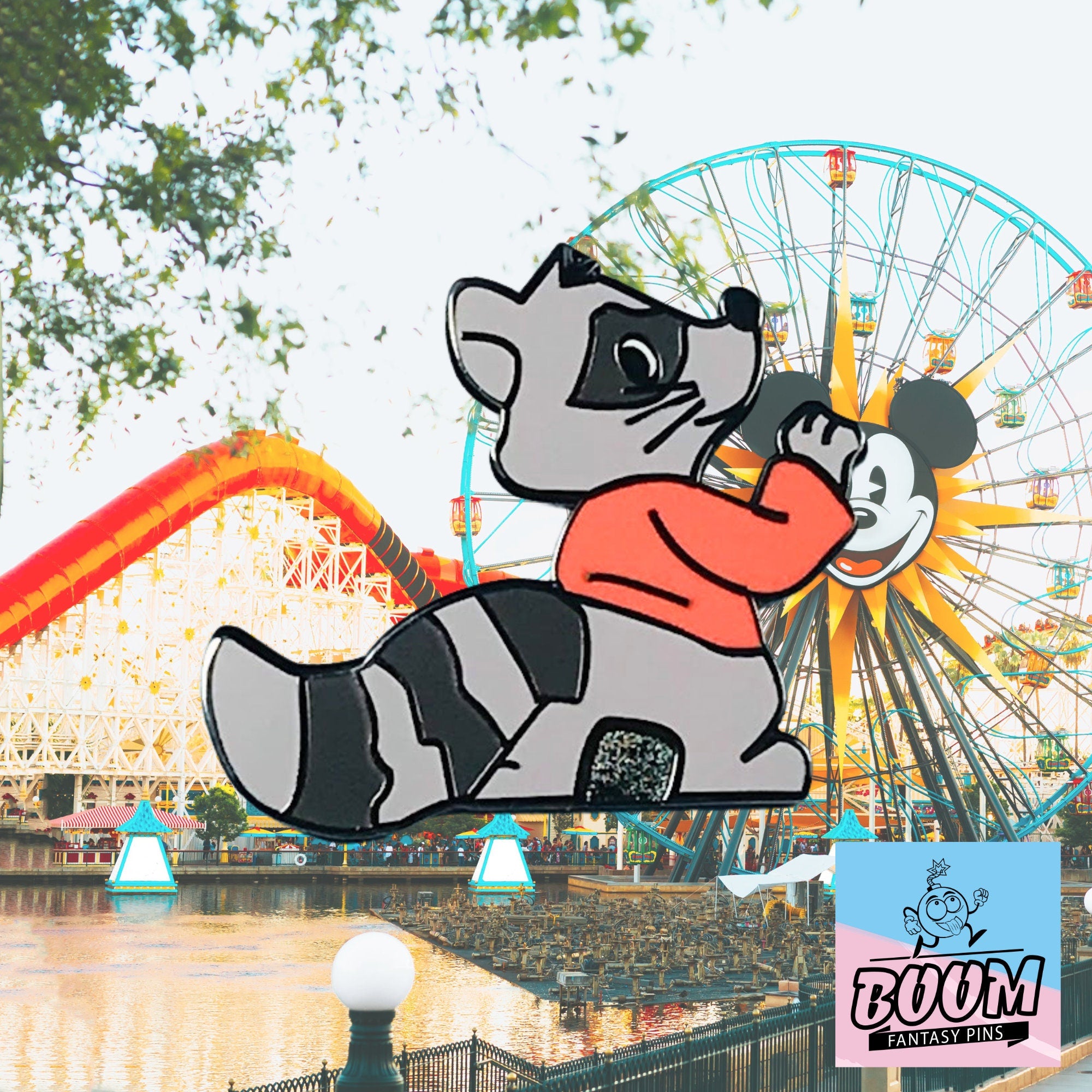 Pin's – Raton laveur de Robin des Bois – Disney Fantasy