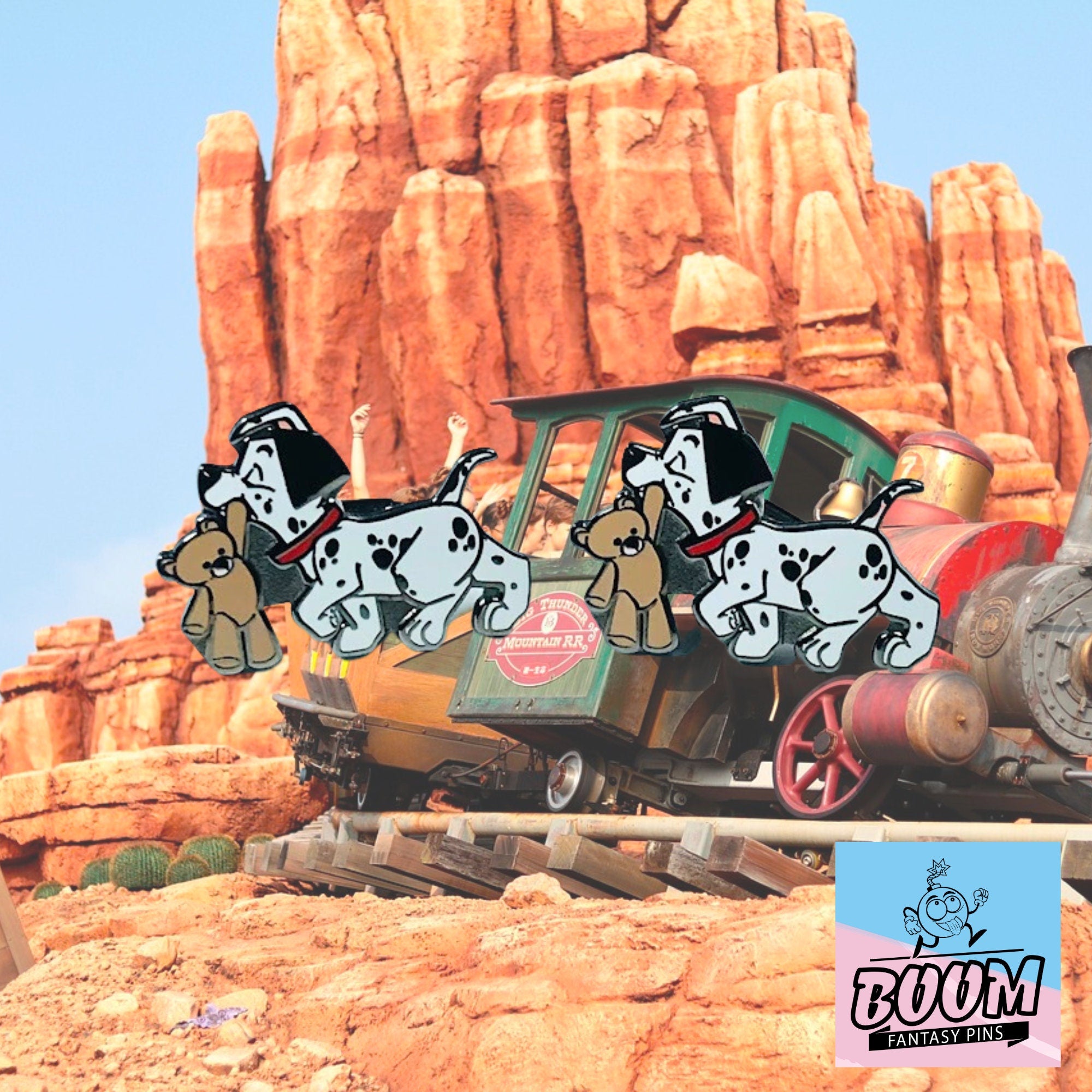 Gemelos – Parche y osito de 101 Dálmatas – Disney Fantasy