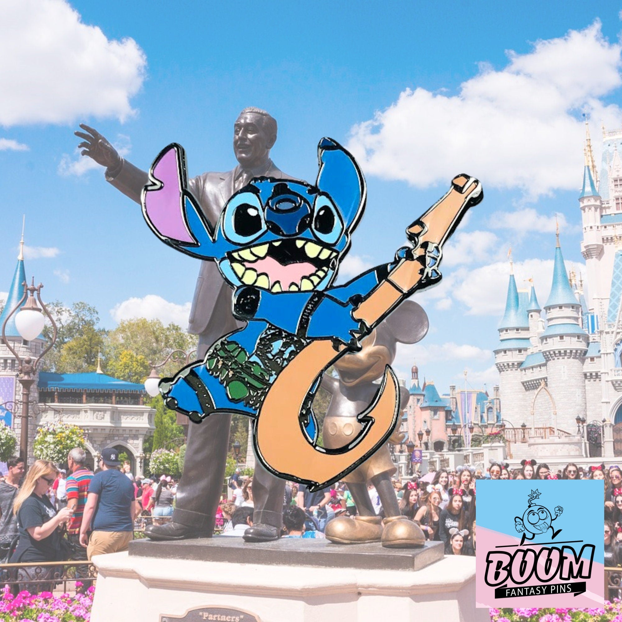 Épingle – Stitch en Maui de Lilo &amp; Stitch – Disney Fantasy