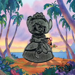 Pin's – Stitch en Tiana de Lilo &amp; Stitch – Disney Fantasy