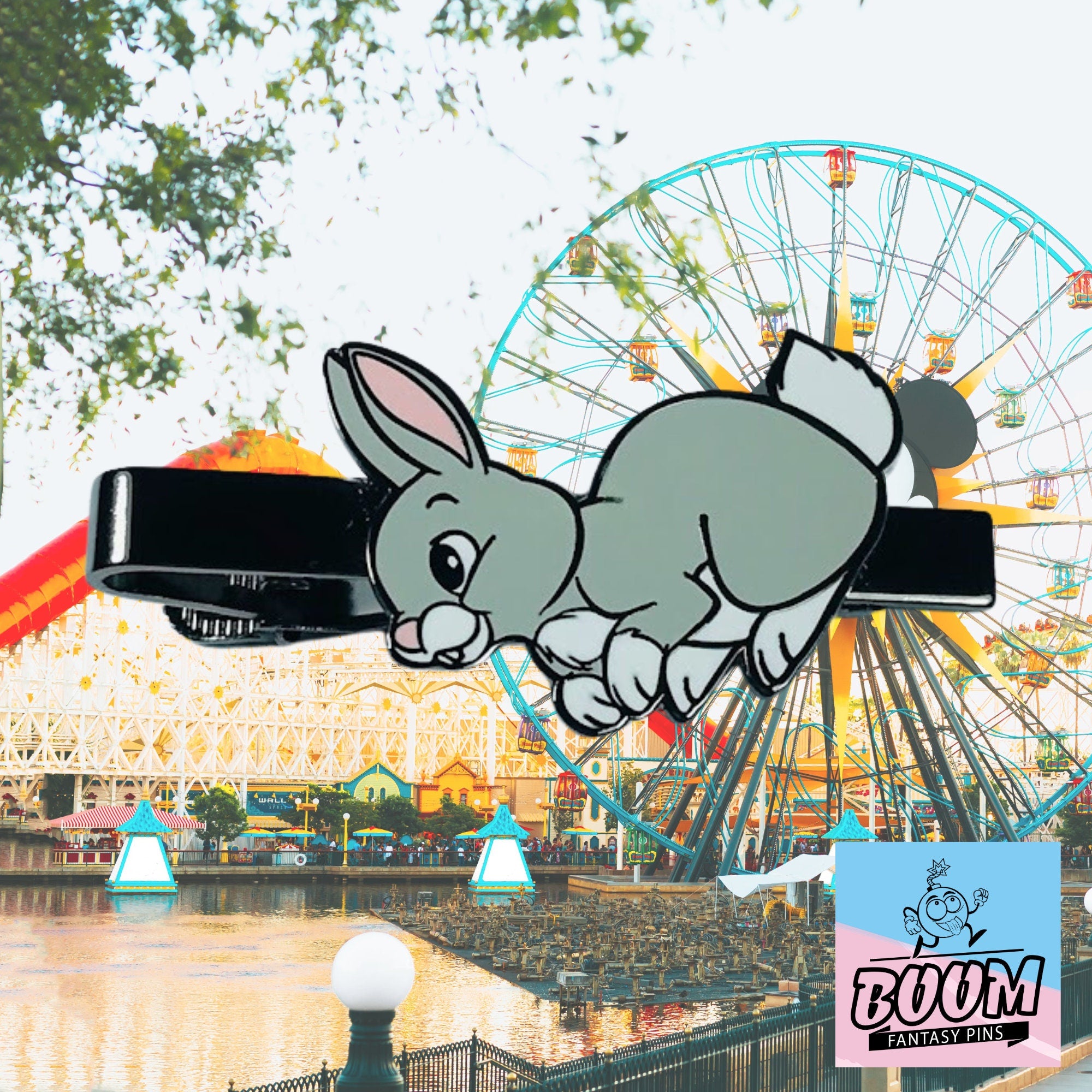 Pinza de corbata – Conejo de Blancanieves y los siete enanitos – Disney Fantasy