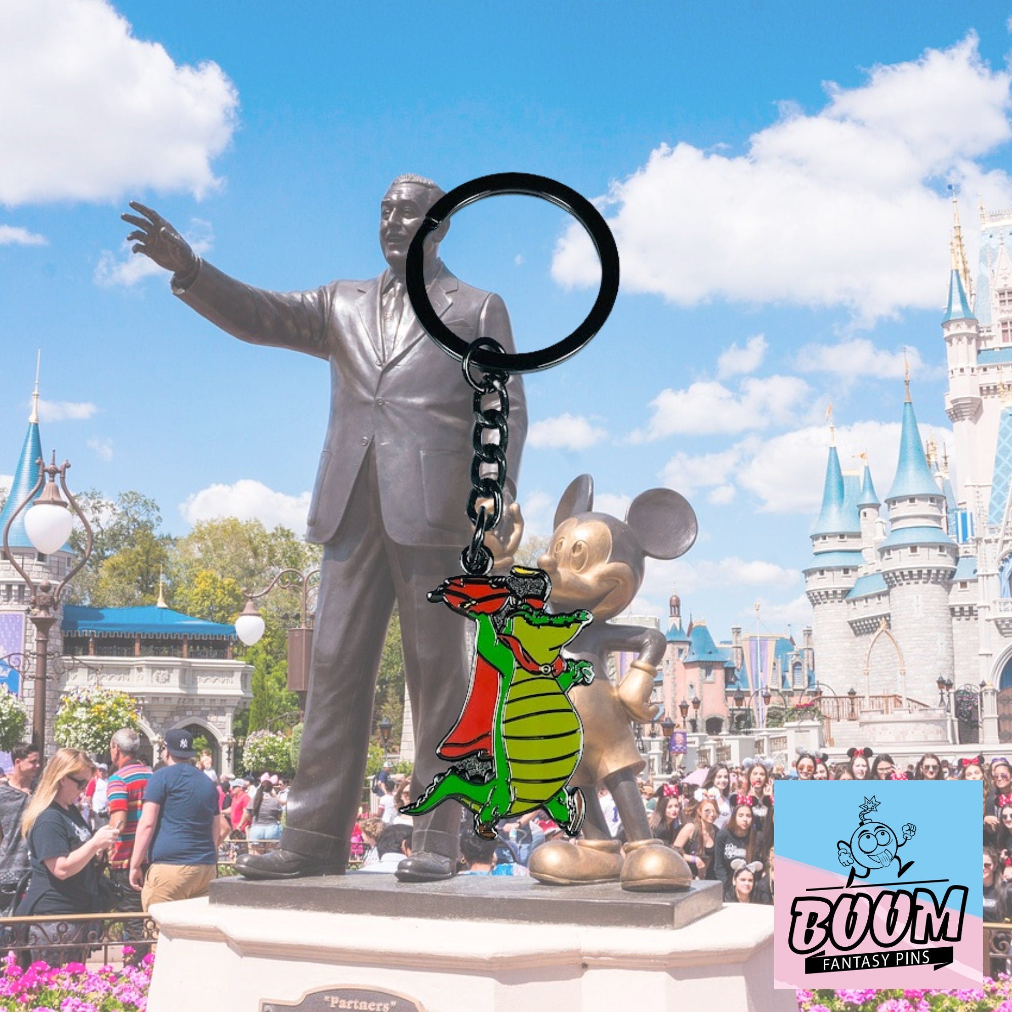 Llavero – Cocodrilo de Peter Pan – Disney Fantasy