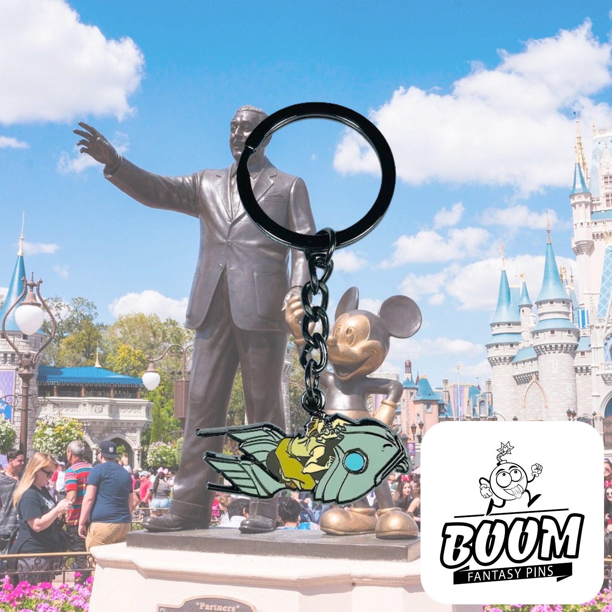 Porte-clés - Milo Thatch d'Atlantide - Disney Fantasy