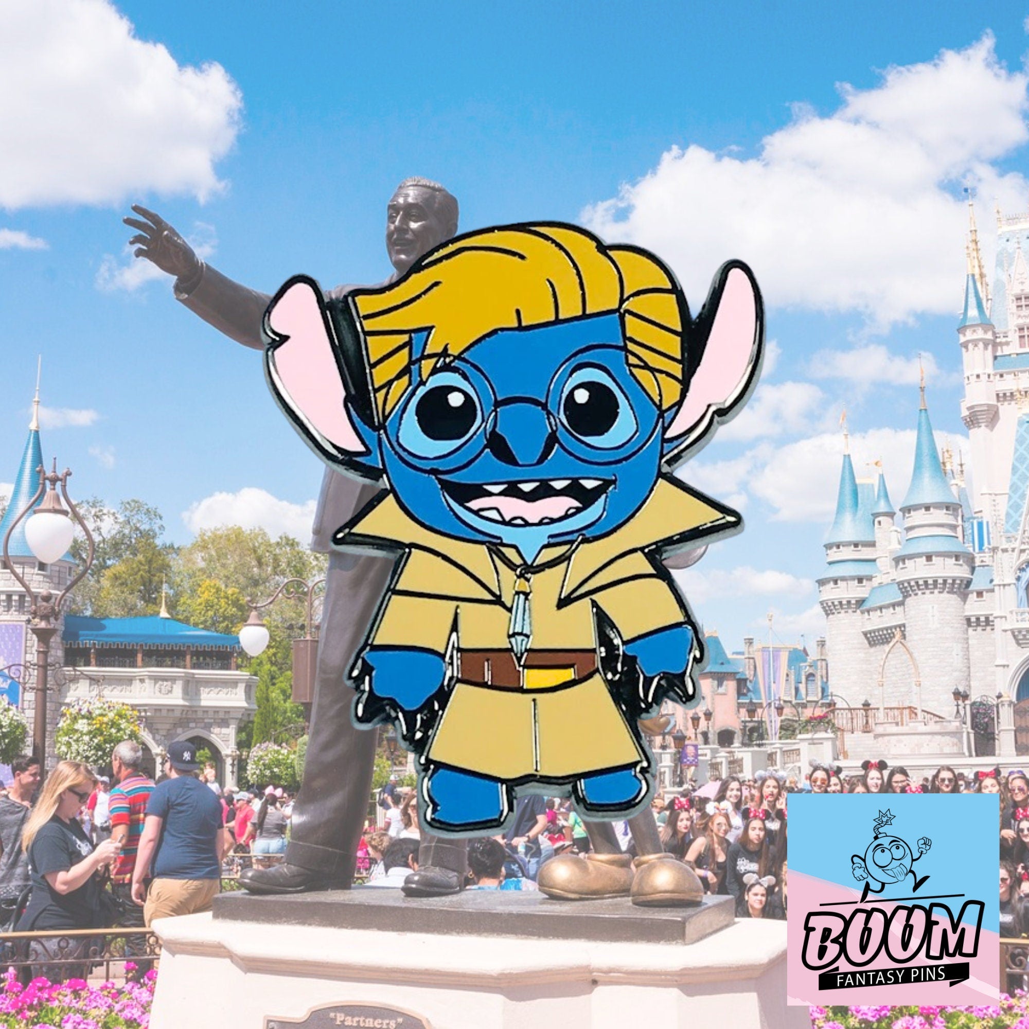 Épingle – Stitch en Milo Thatch de Lilo &amp; Stitch – Disney Fantasy