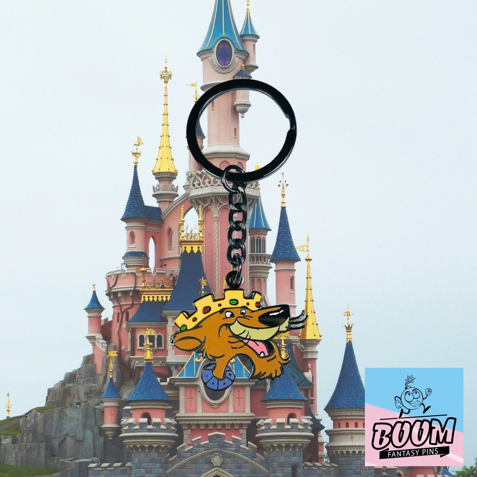 Llavero – Príncipe Juan de Robin Hood – Disney Fantasy