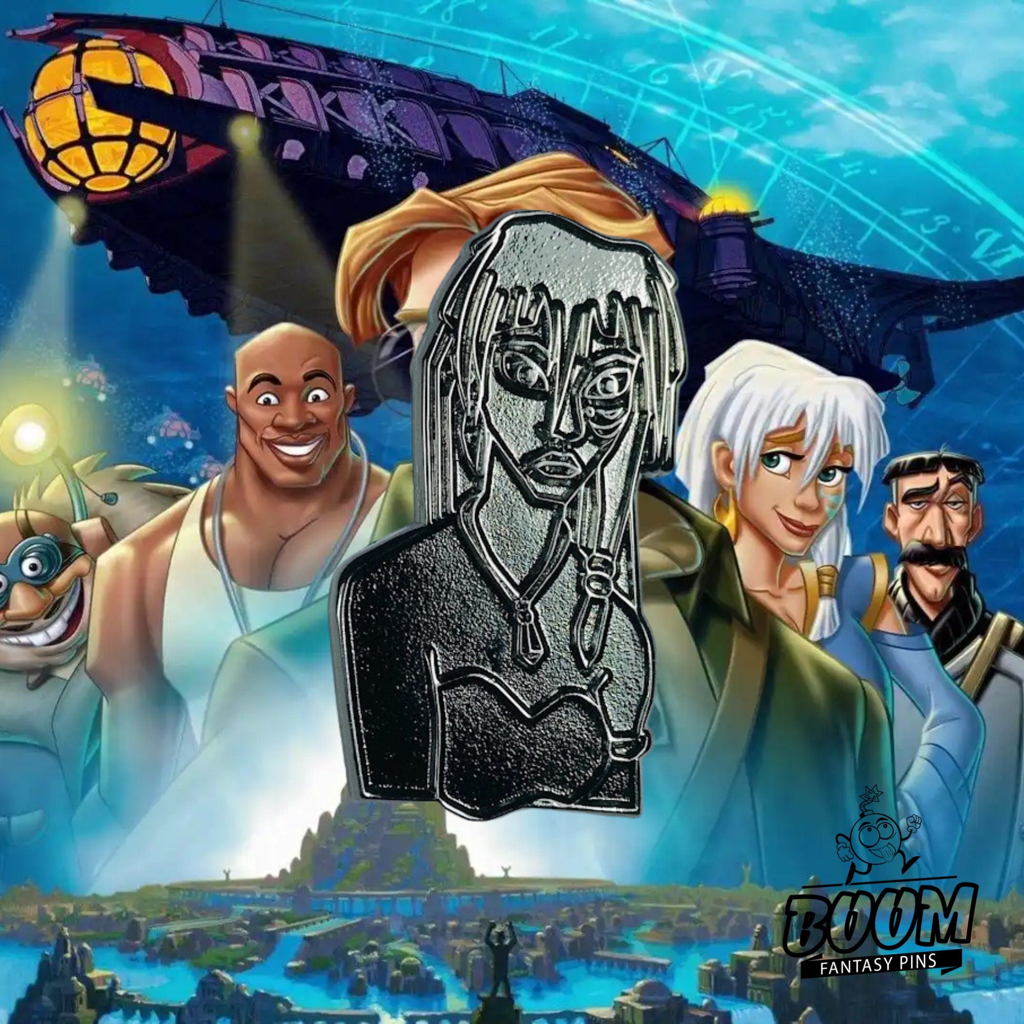 Pin's – Princesse Kida d'Atlantide, l'empire perdu – Disney Fantasy