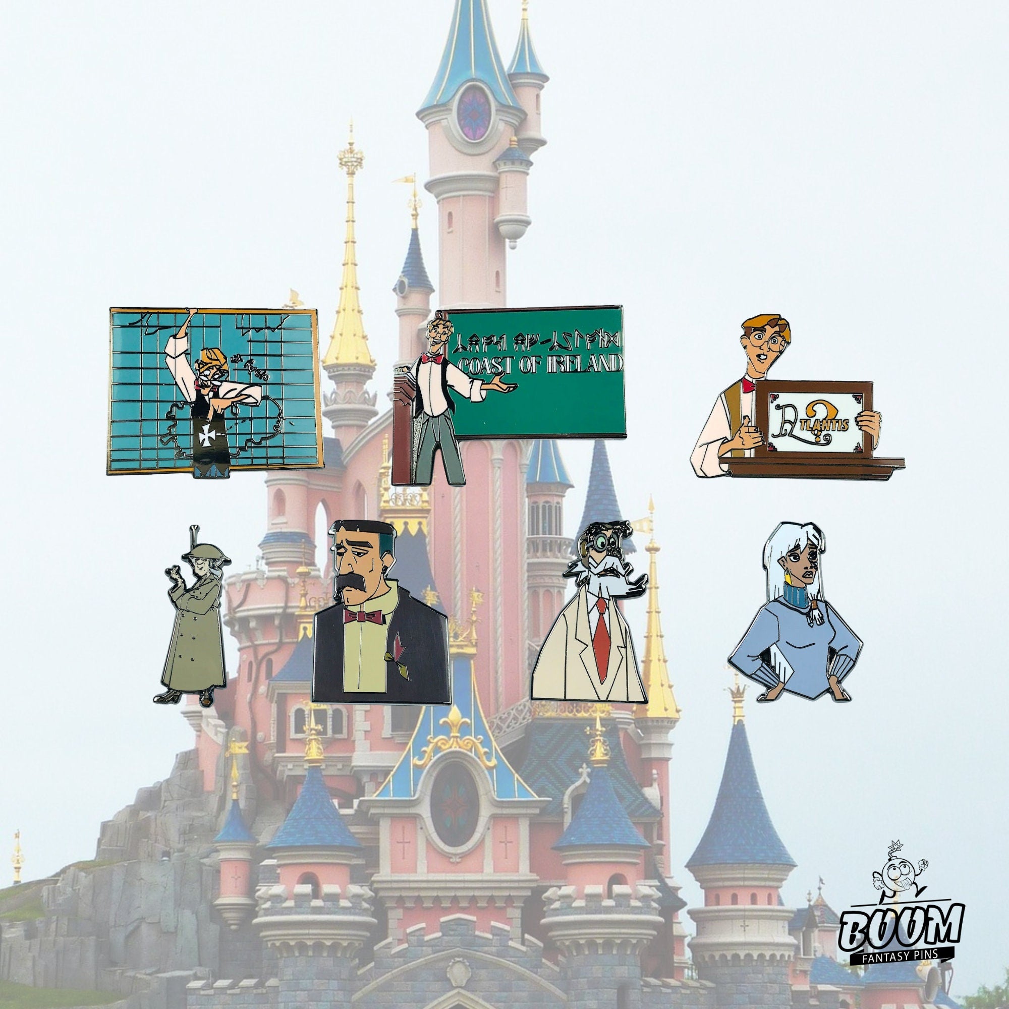 Pin's – Kida d'Atlantide : L'Empire perdu – Disney Fantasy