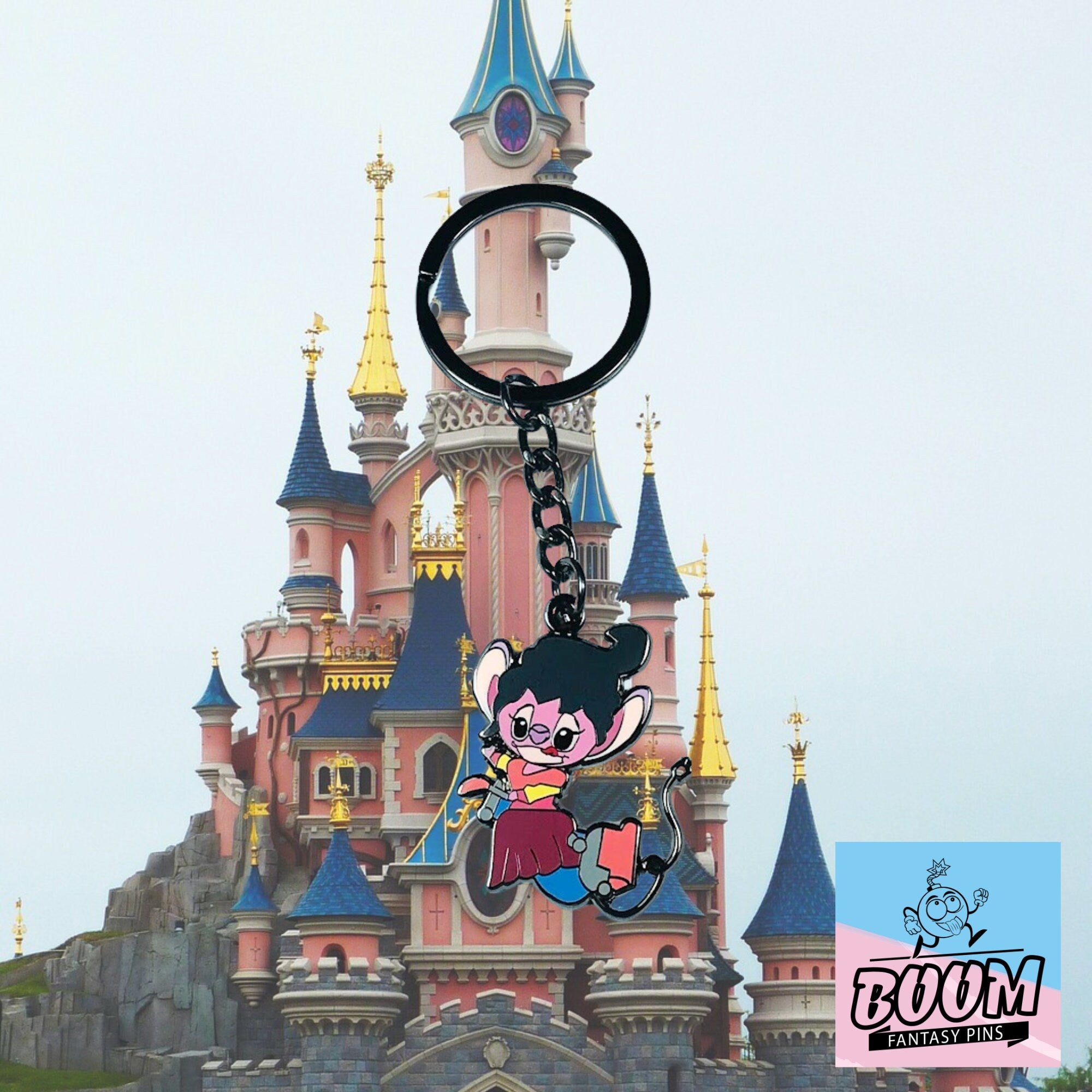 Llavero – Experimento Ángel 624 de Lilo y Stitch – Disney Fantasy