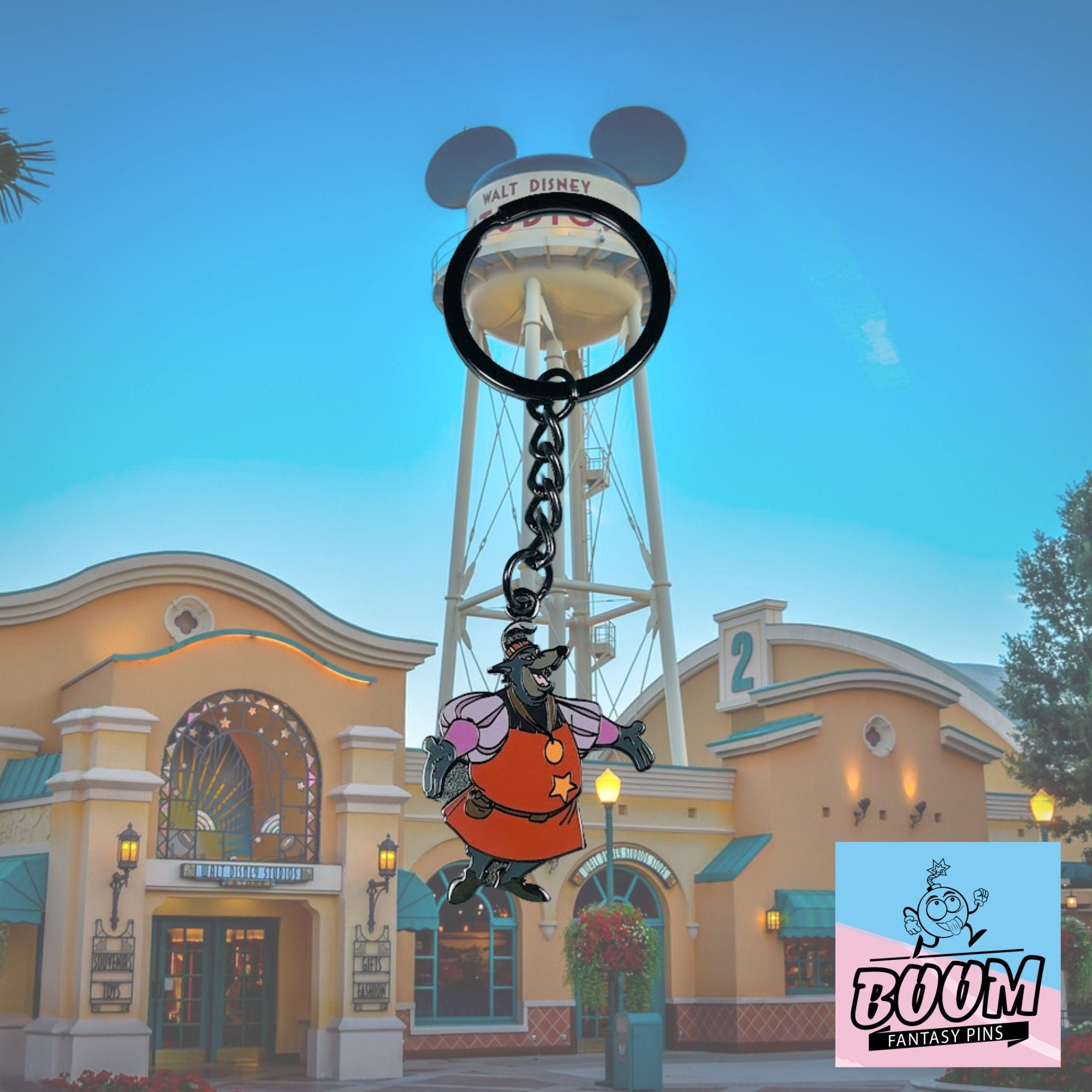 Llavero – Sheriff de Nottingham de Robin Hood – Disney Fantasy