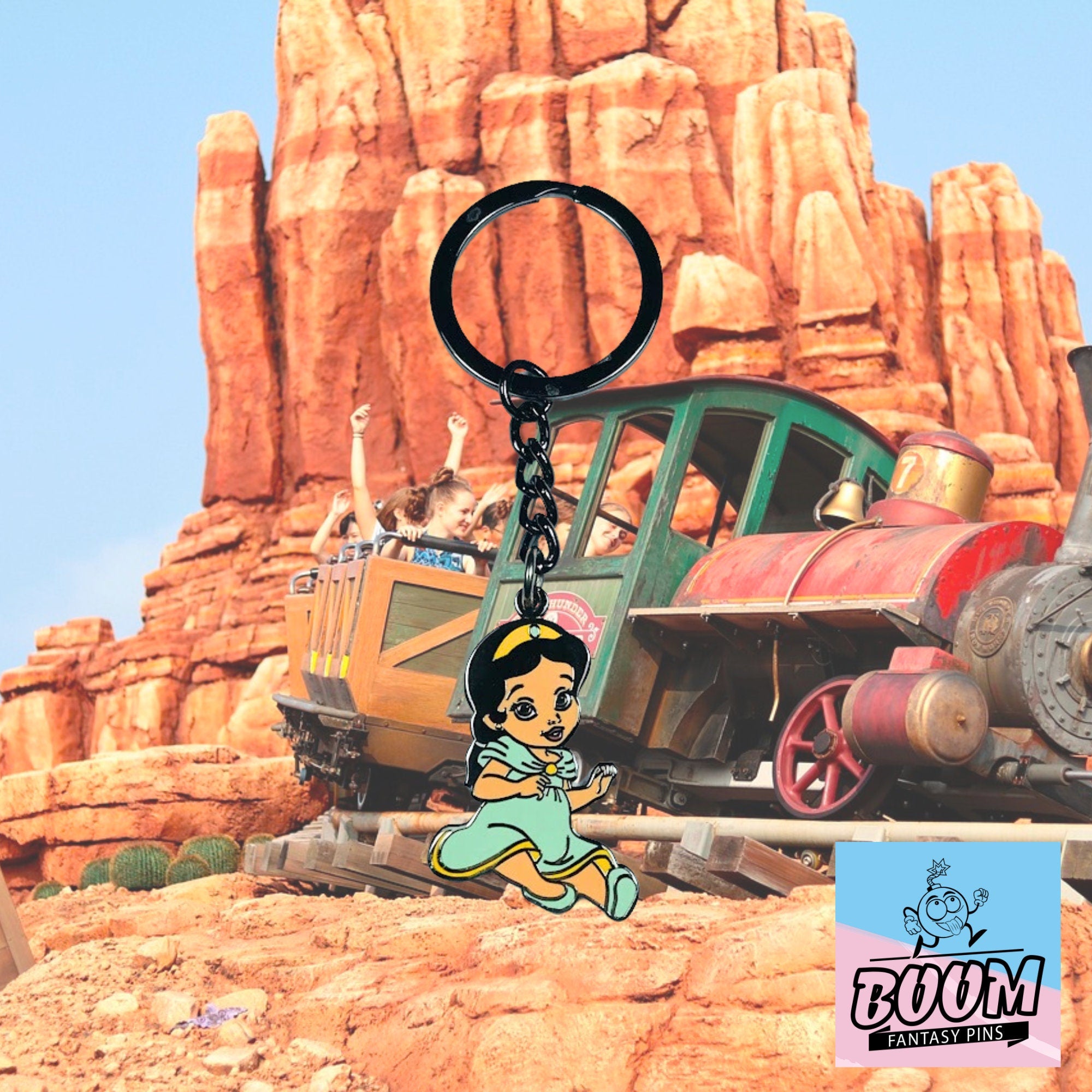 Llavero – Princesa Jazmín de Aladdin – Disney Fantasy