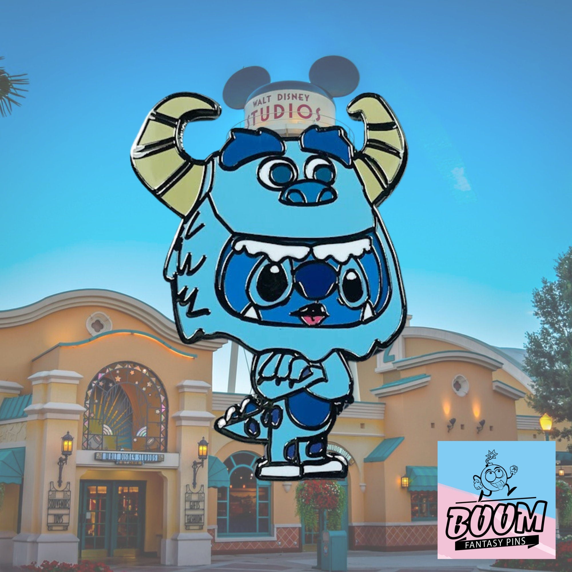 Pin – Stitch como James P. Sullivan de Lilo &amp; Stitch – Disney Fantasy