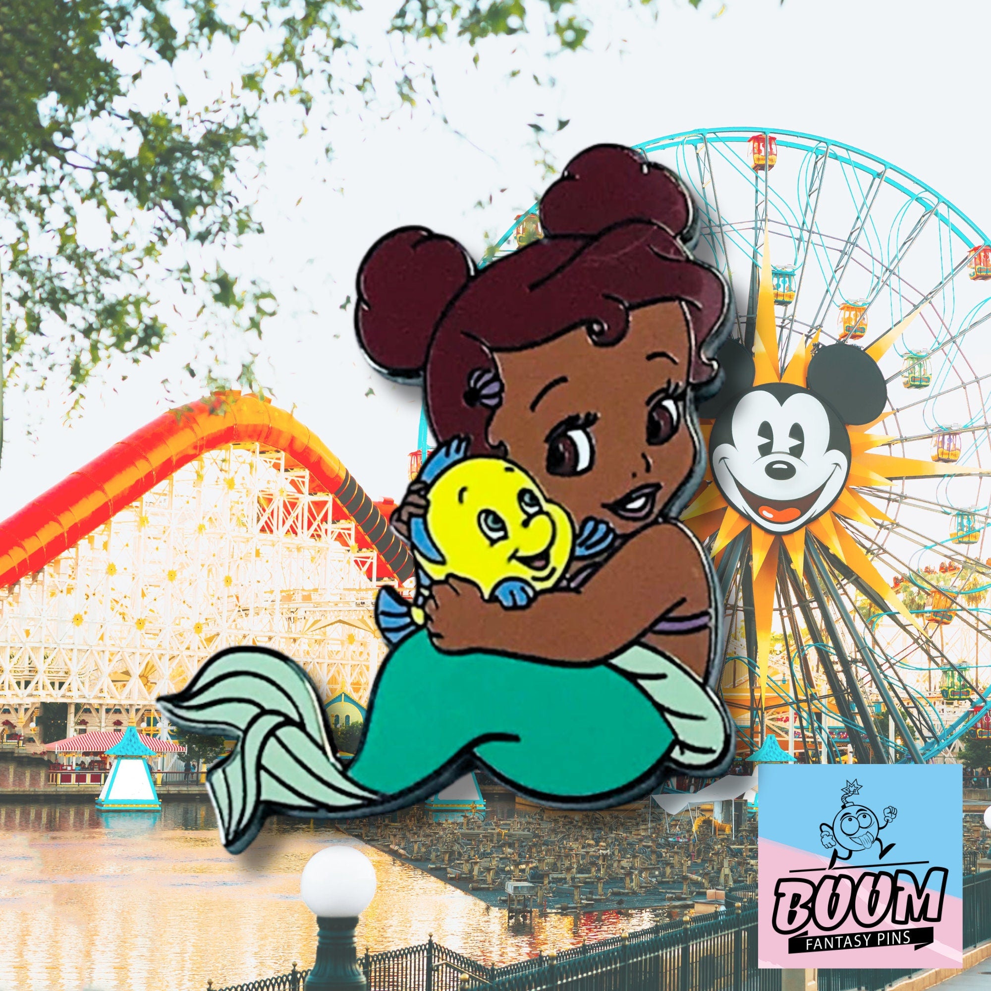 Pin's – Ariel enfant de La Petite Sirène – Disney Fantasy