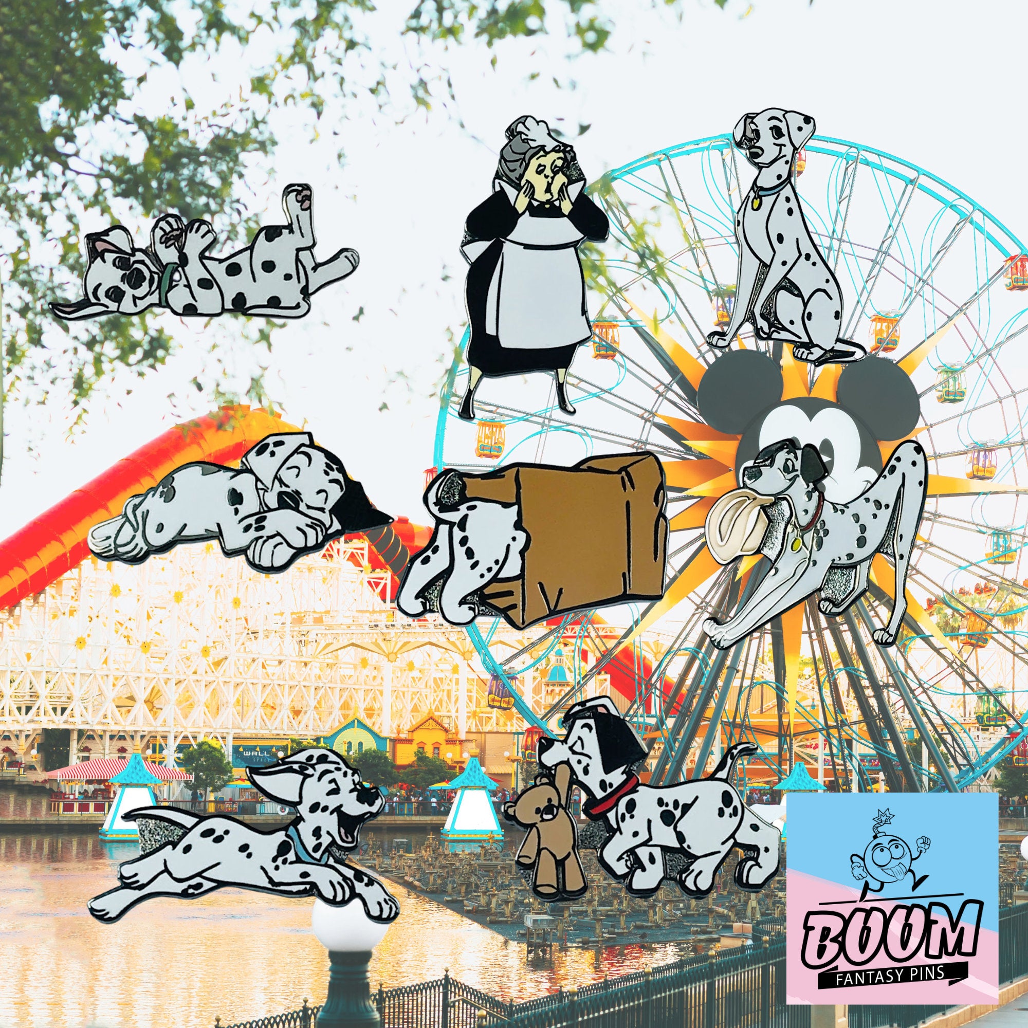 Pin's – Pongo des 101 Dalmatiens – Disney Fantasy