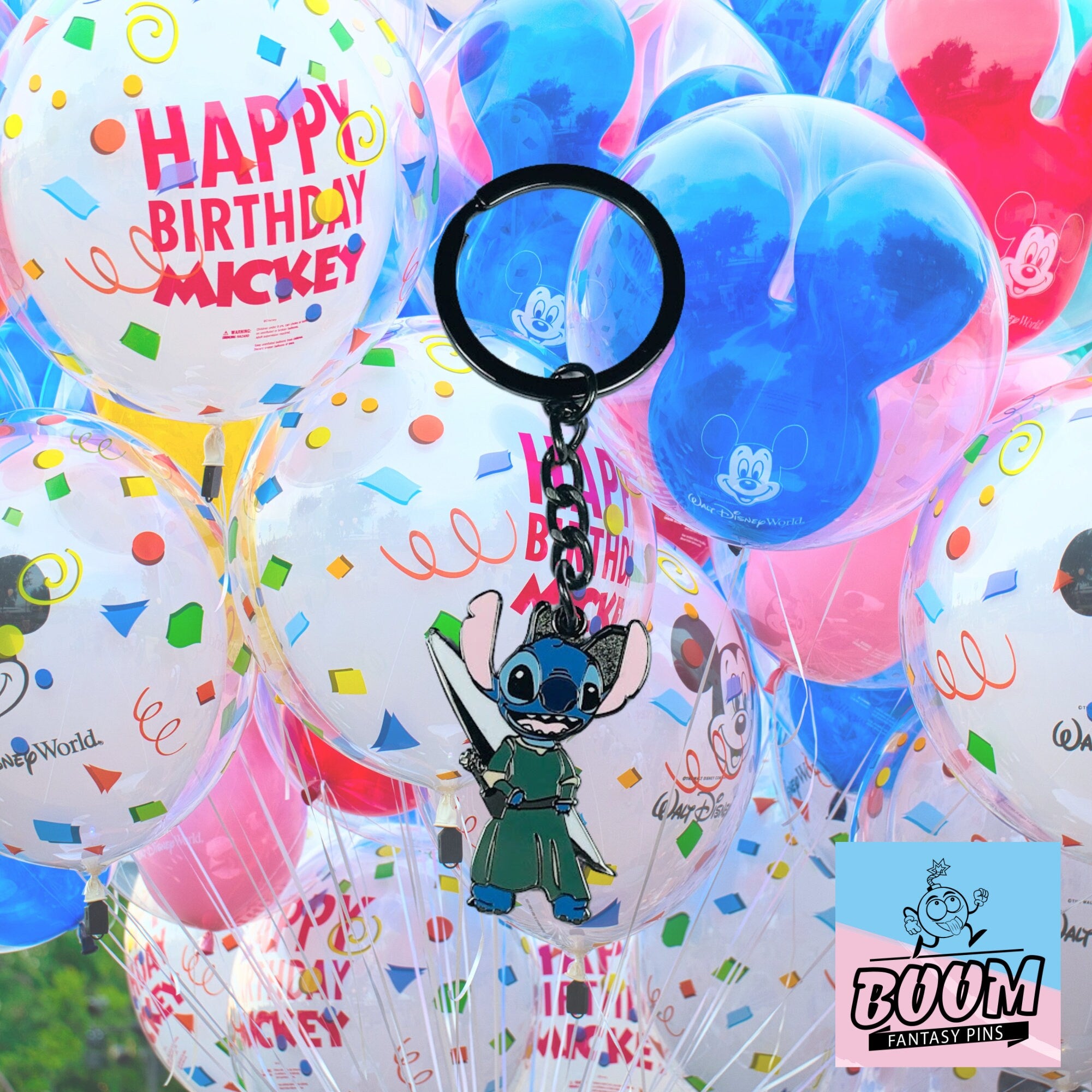 Llavero – Stitch como experimento 626 de Lilo y Stitch – Disney Fantasy