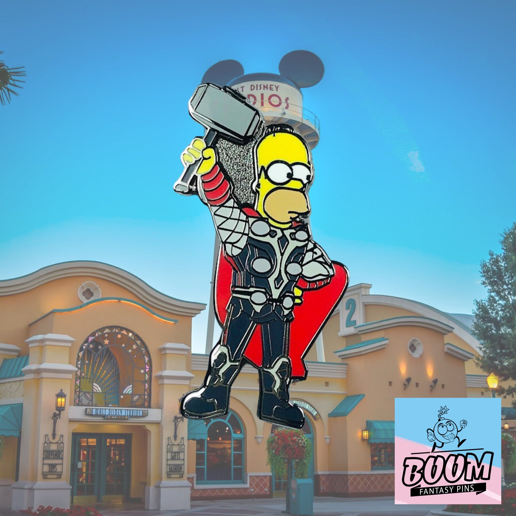 Pin's – Homer Simpson des Simpson – Disney Fantasy