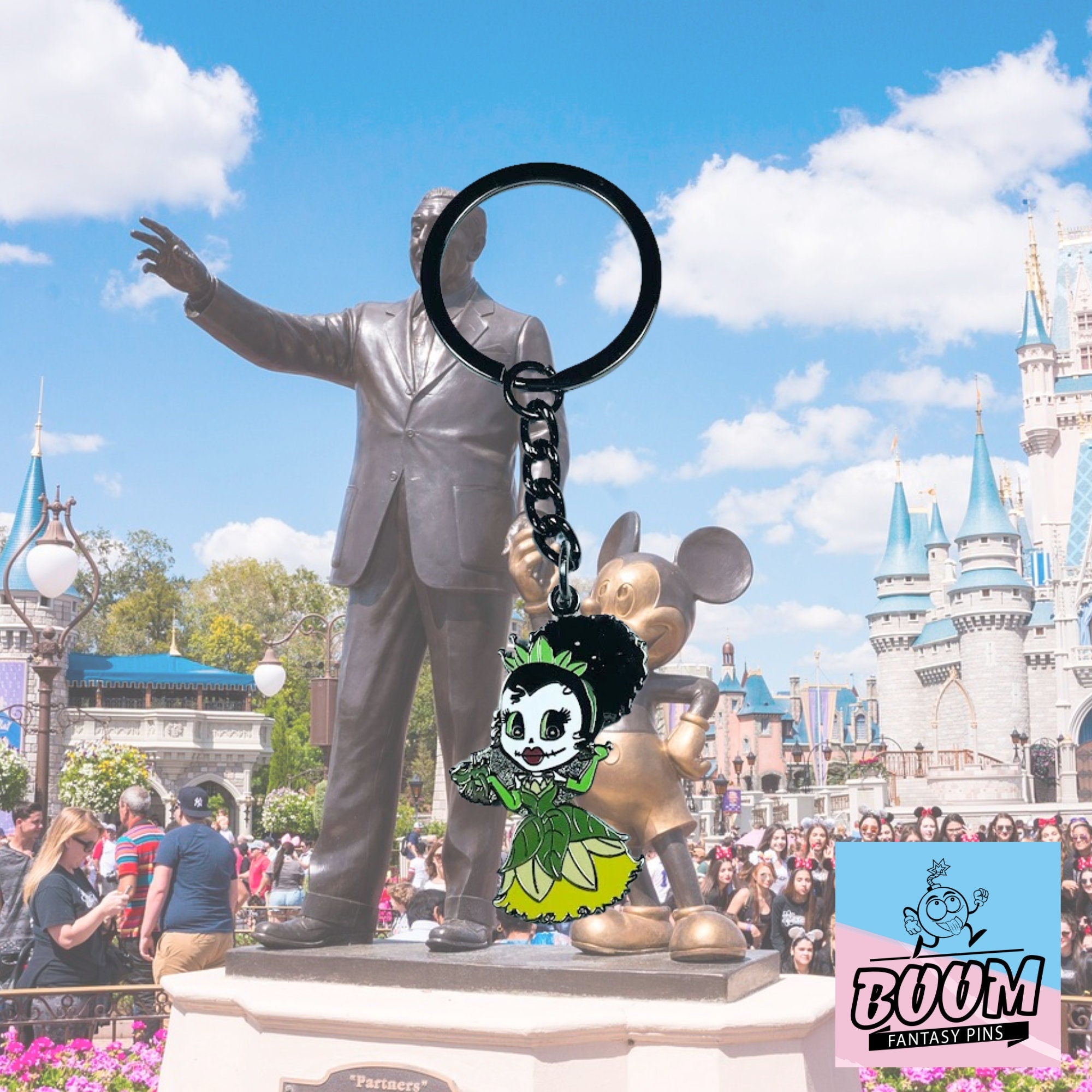 Llavero – Tiana y el Sapo de La Princesa y el Sapo – Disney Fantasy