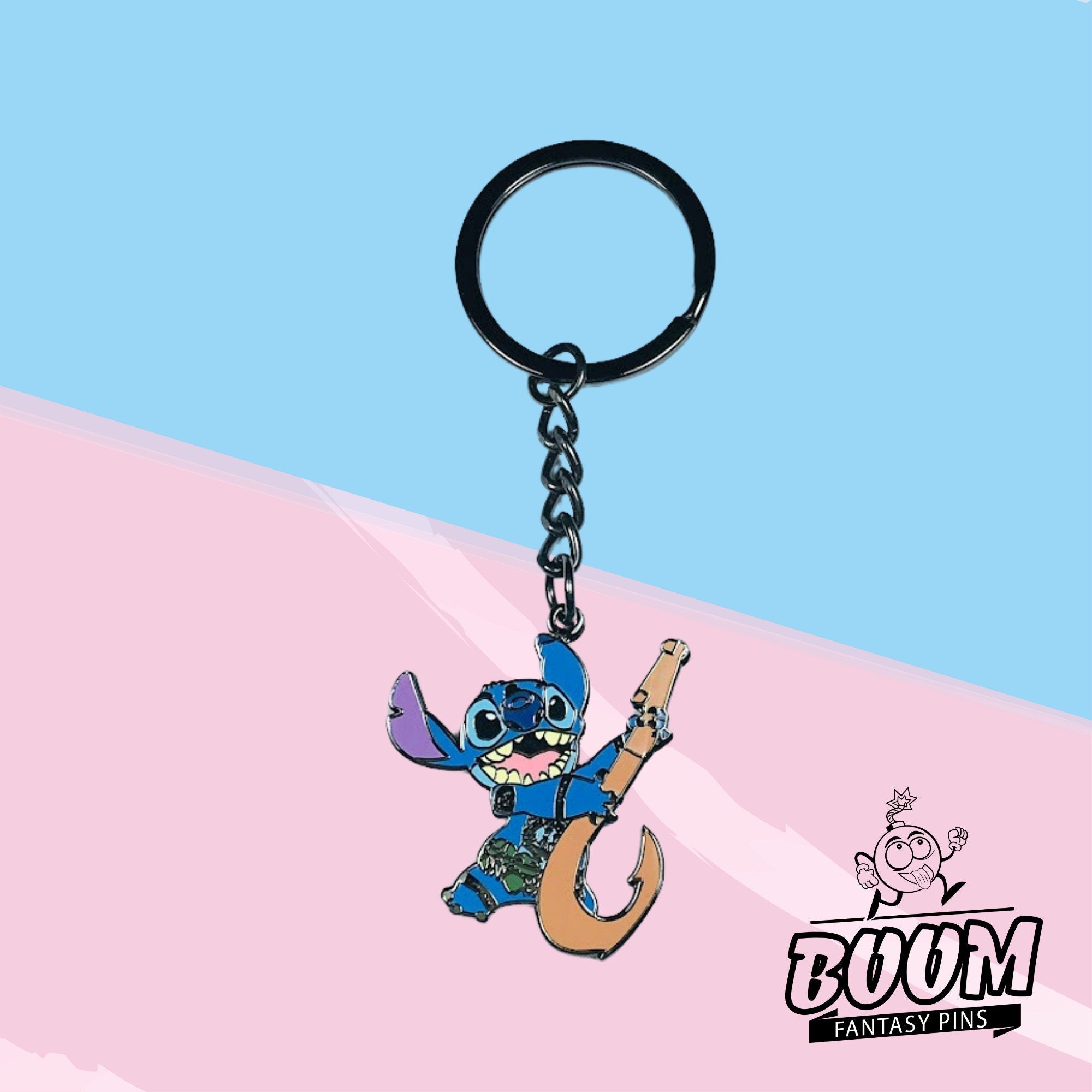 Llavero – Stitch como Maui de Lilo &amp; Stitch – Disney Fantasy