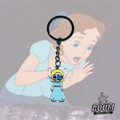 Porte-clés – Expérience 626 Stitch en Wendy de Lilo &amp; Stitch – Disney Fantasy