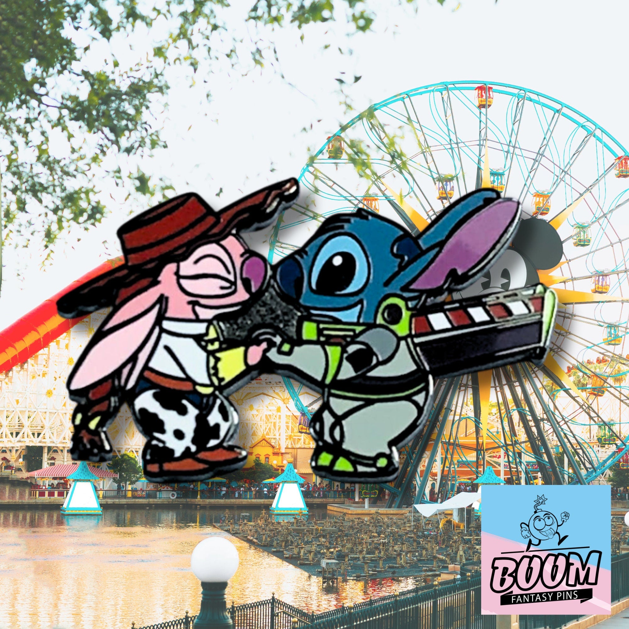 Épingle – Expérience 626 Stitch et Angel de Lilo et Stitch – Disney Fantasy