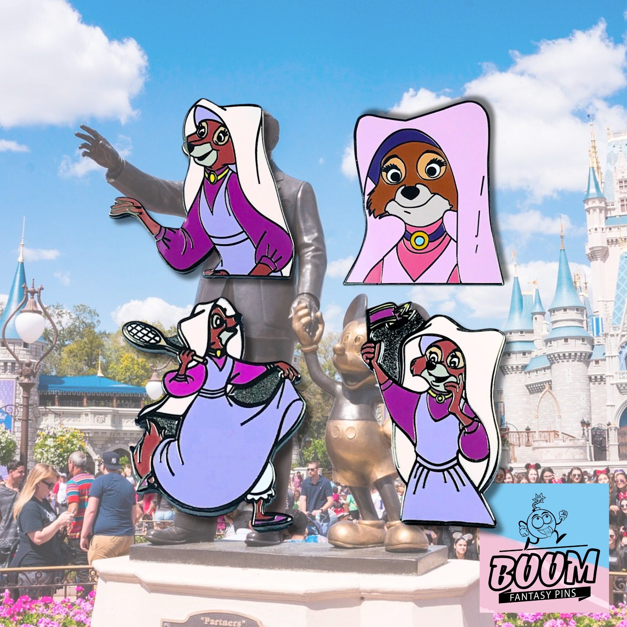 Pin – Lady Maid Marian de Robin Hood – Disney Fantasy