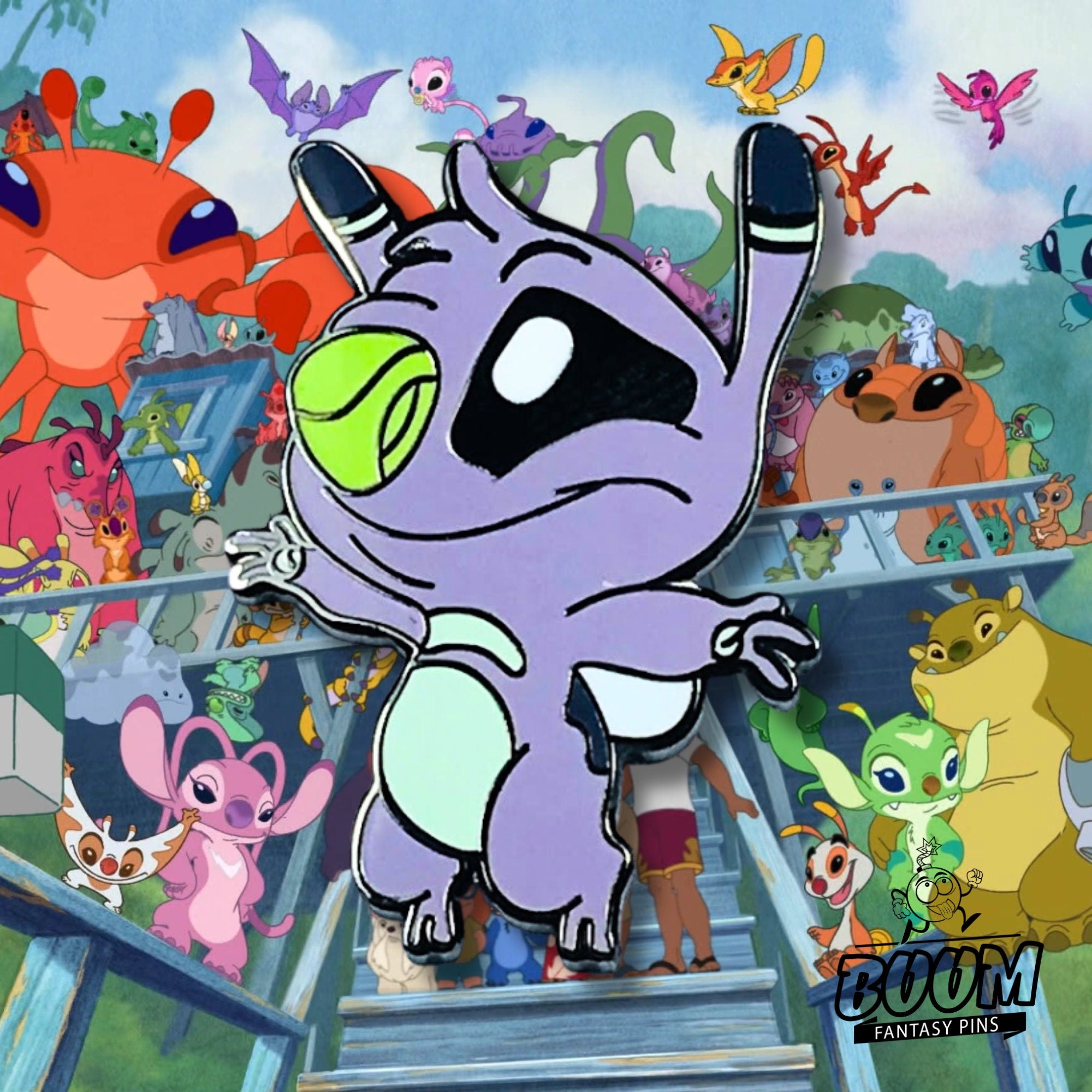 Pin – Experimento 053 Quejido de Lilo y Stitch – Disney Fantasy