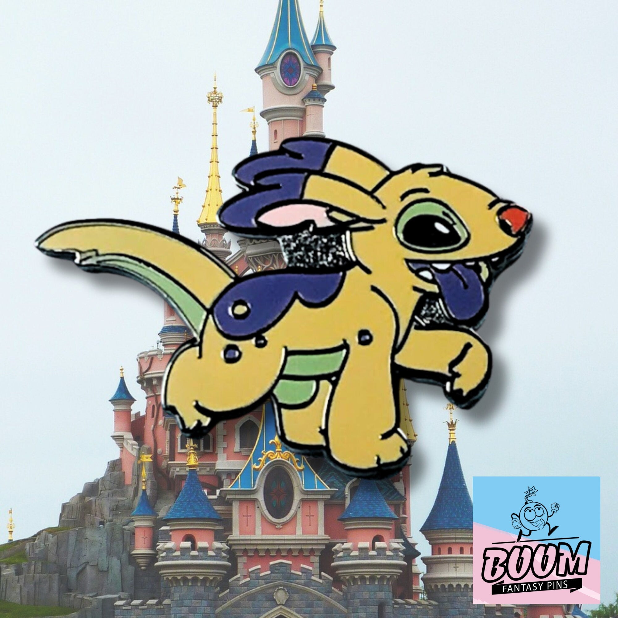 Pin – Experimento Fethchit 090 de Lilo y Stitch – Disney Fantasy