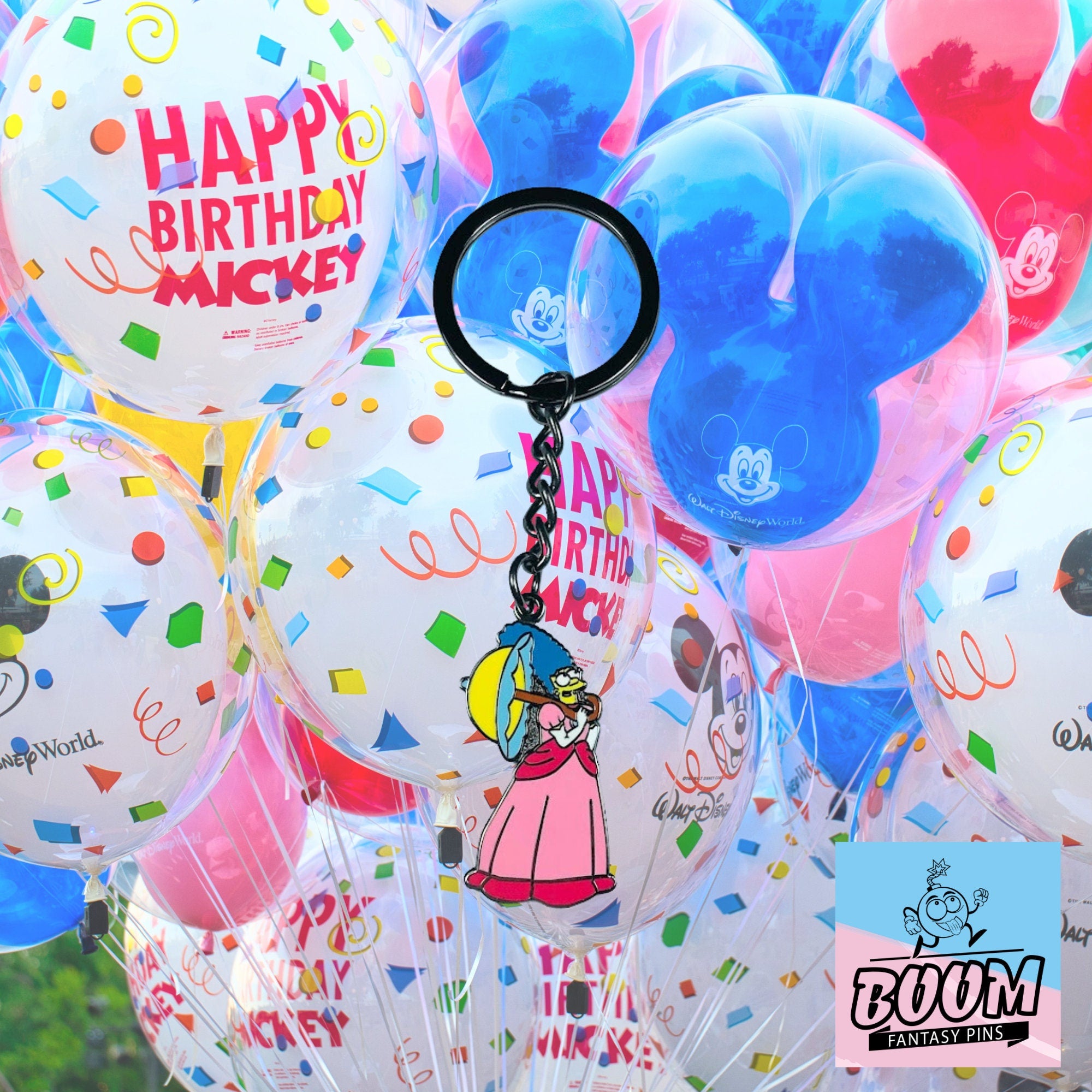 Llavero – Marge Simpson de Los Simpson – Disney Fantasy