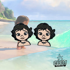 Cufflinks – Baby Moana from Moana – Disney Fantasy