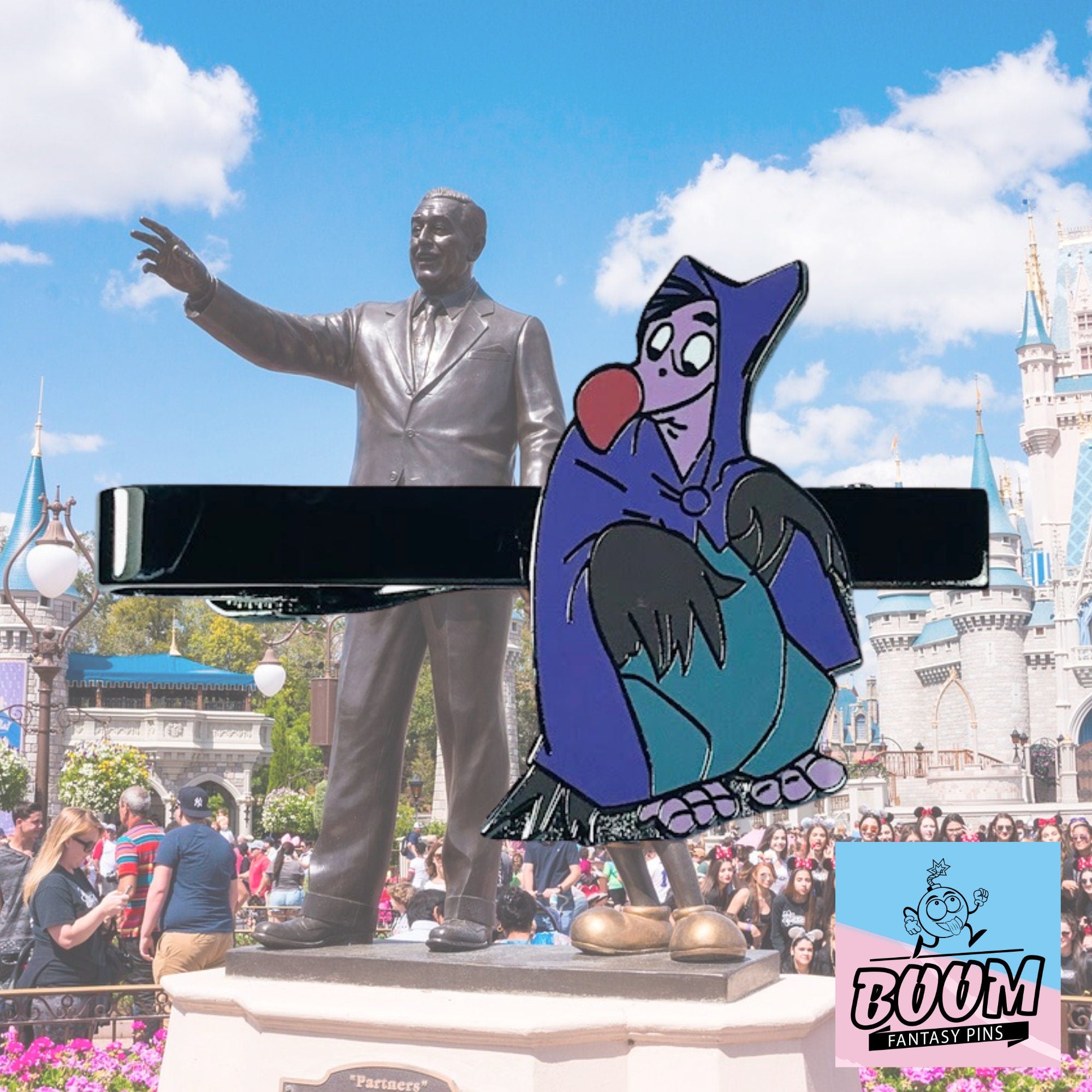 Pinza de corbata – Gatillo de Robin Hood – Disney Fantasy