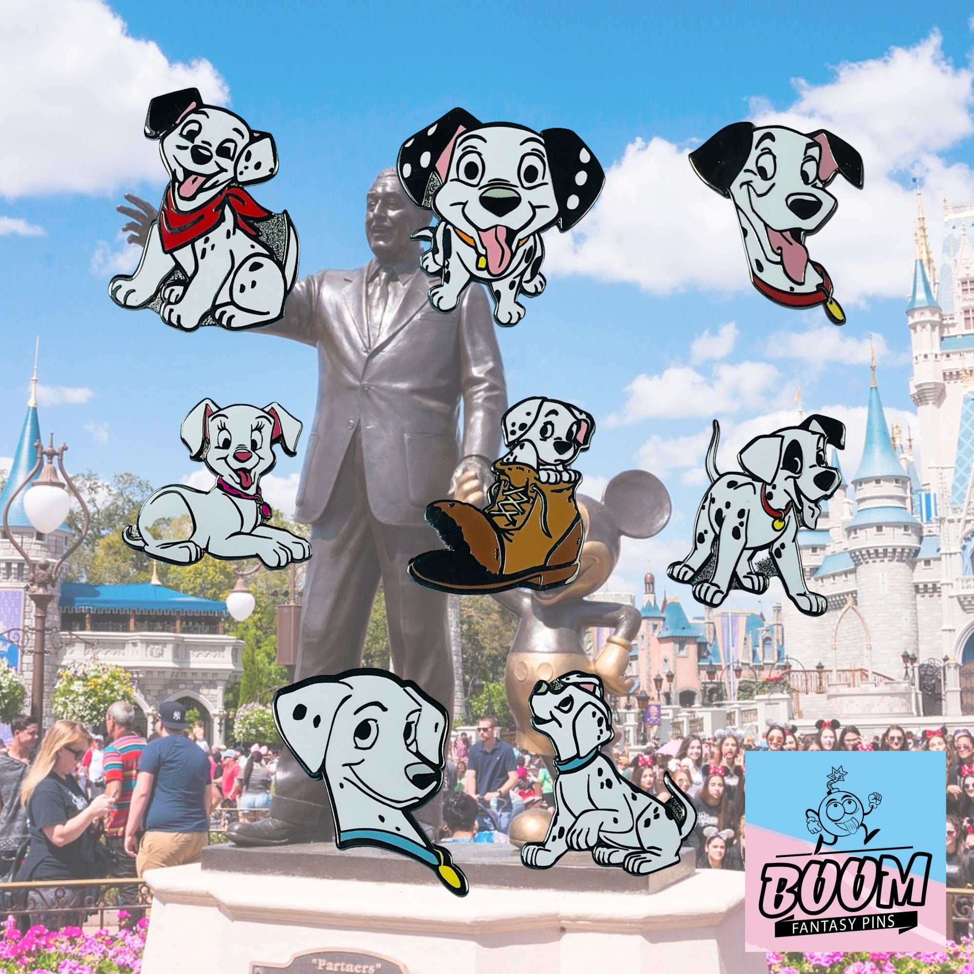 Pin's – Pongo des 101 Dalmatiens – Disney Fantasy