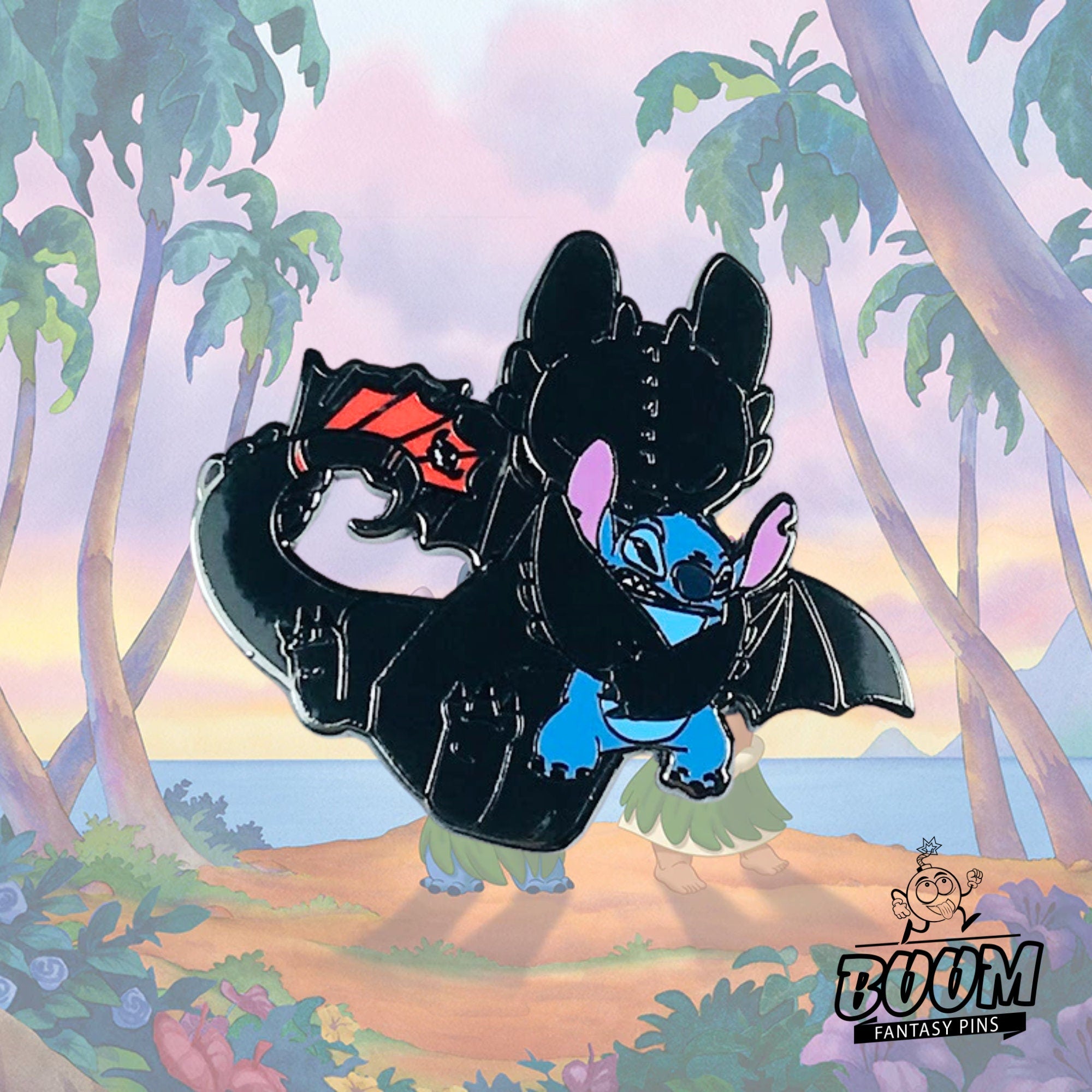 Pin – Experimento de Stitch 626 y Desdentao de Lilo y Stitch – Fantasía Disney