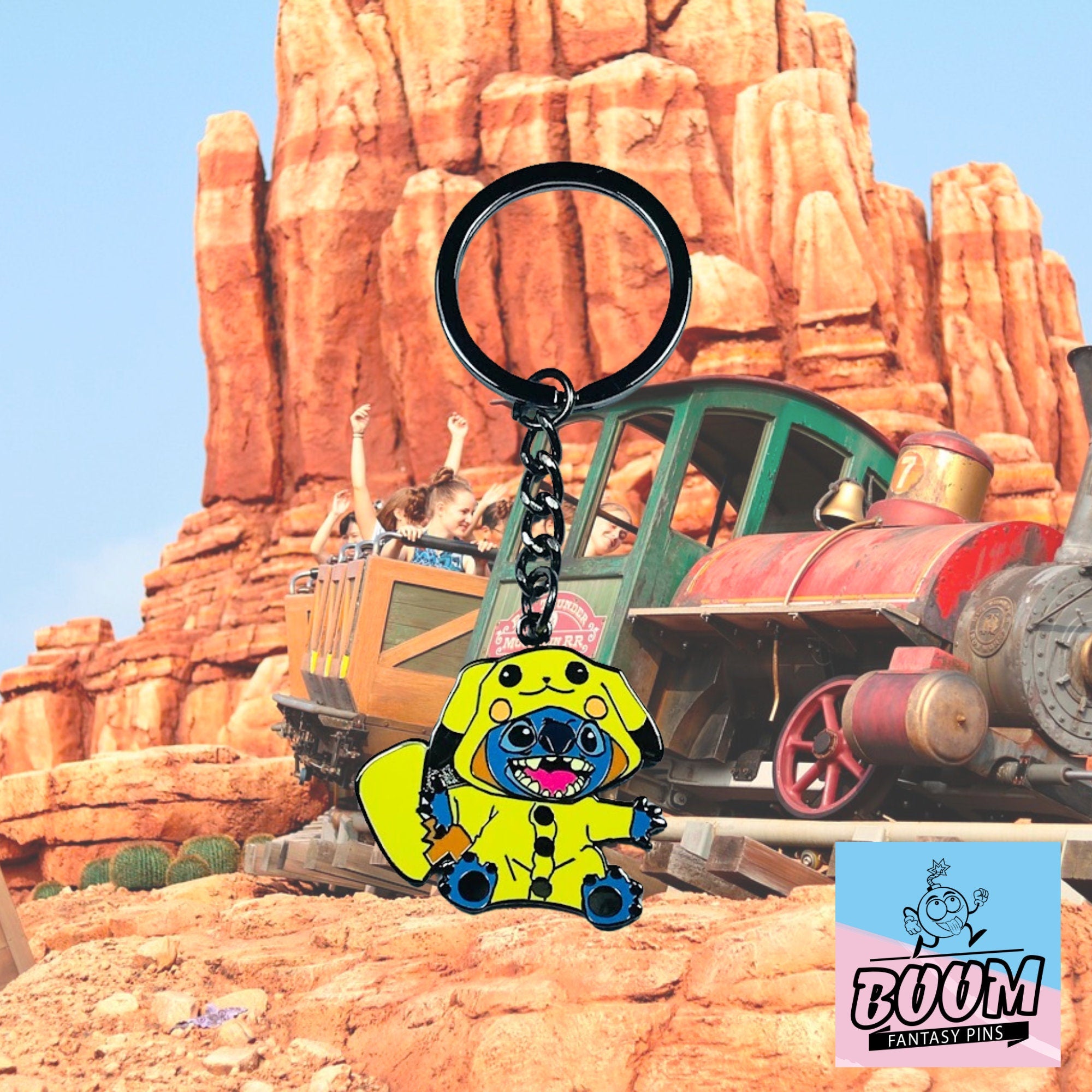 Porte-clés – Stitch Expérience 626 de Lilo &amp; Stitch – Disney Fantasy