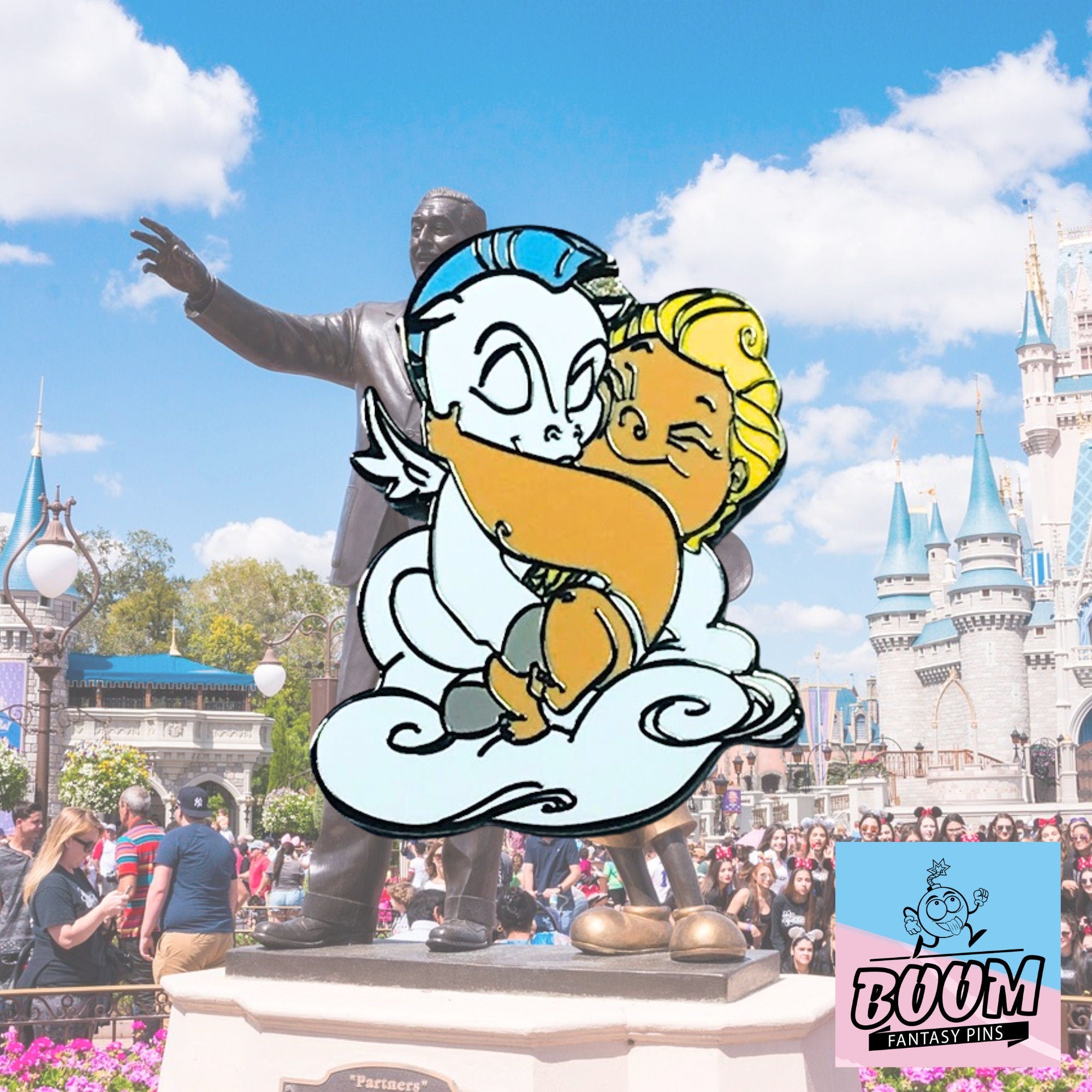 Pin – Hércules y Pegaso de Hércules – Disney Fantasy