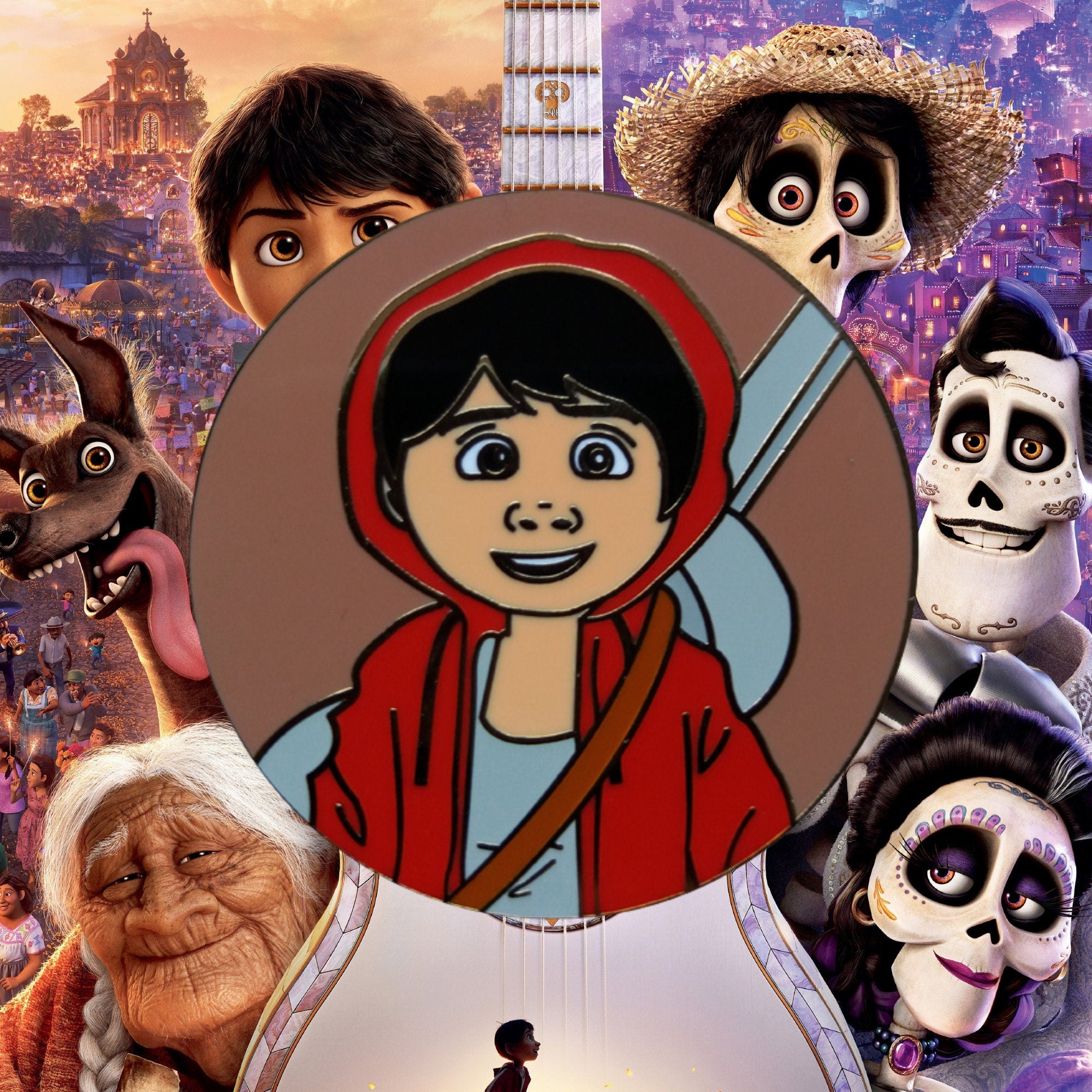 Pin – Miguel Rivera de Coco – Fantasía Disney