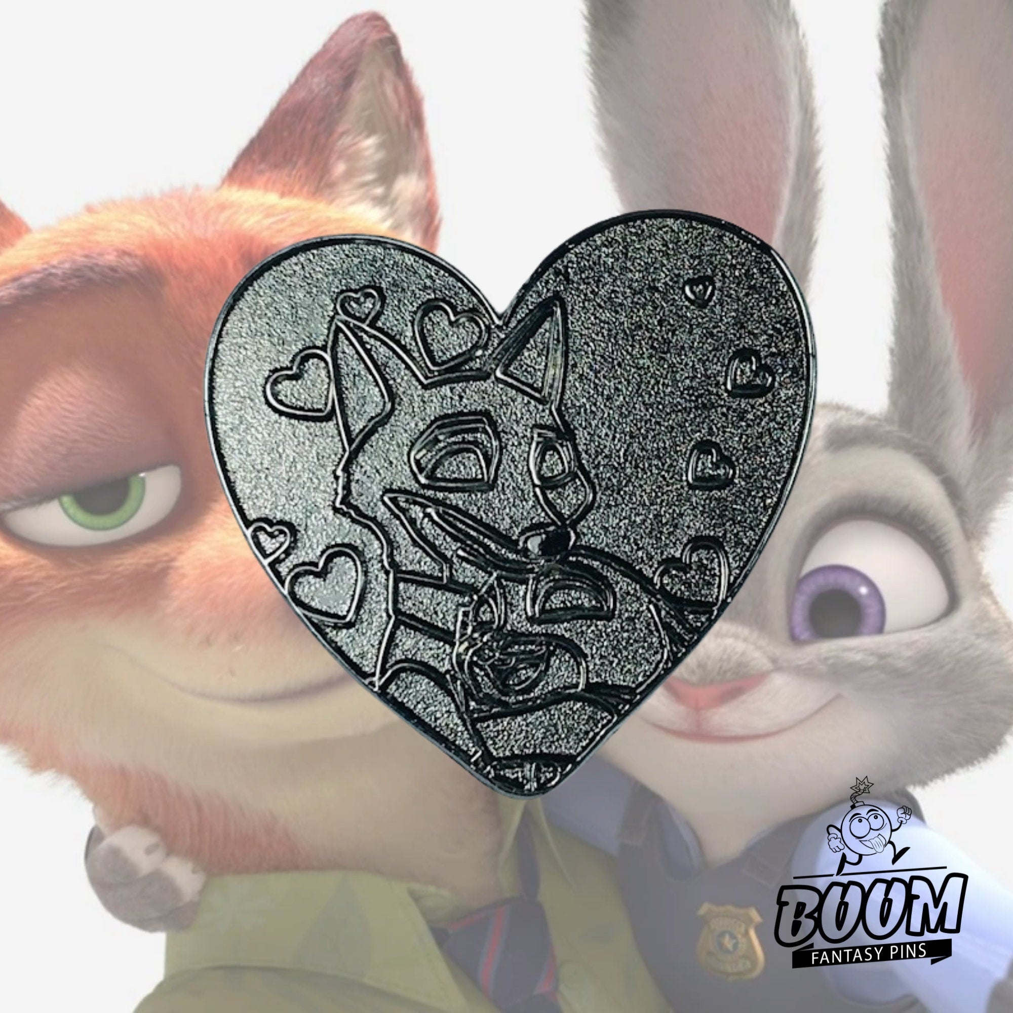 Épingle – Judy Hopps et Nick Wilde de Zootopia – Disney Fantasy