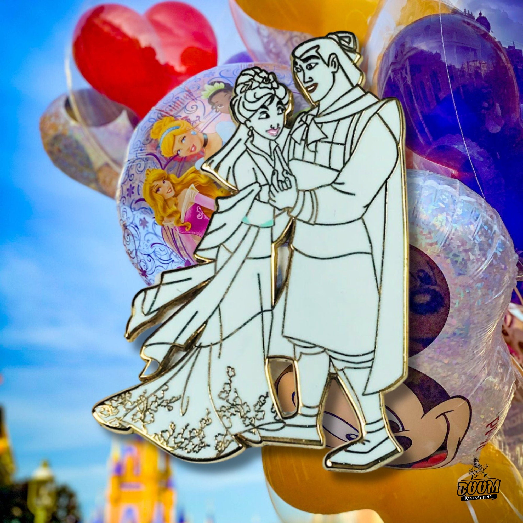 Pin – Fa Mulan et Li Shang de Mulan – Disney Fantasy