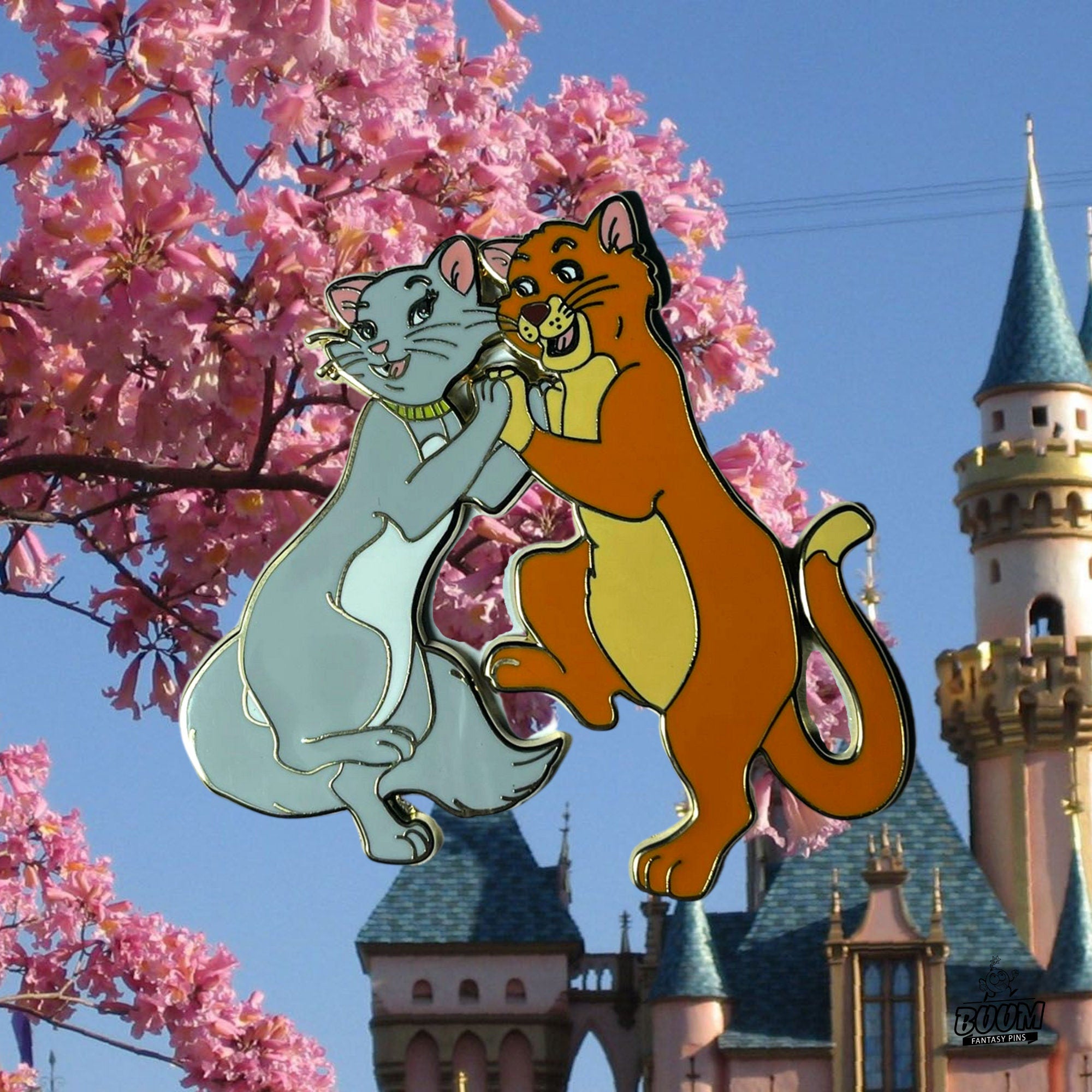 Pin – Duquesa y Thomas O'Malley de Los Aristogatos – Disney Fantasy