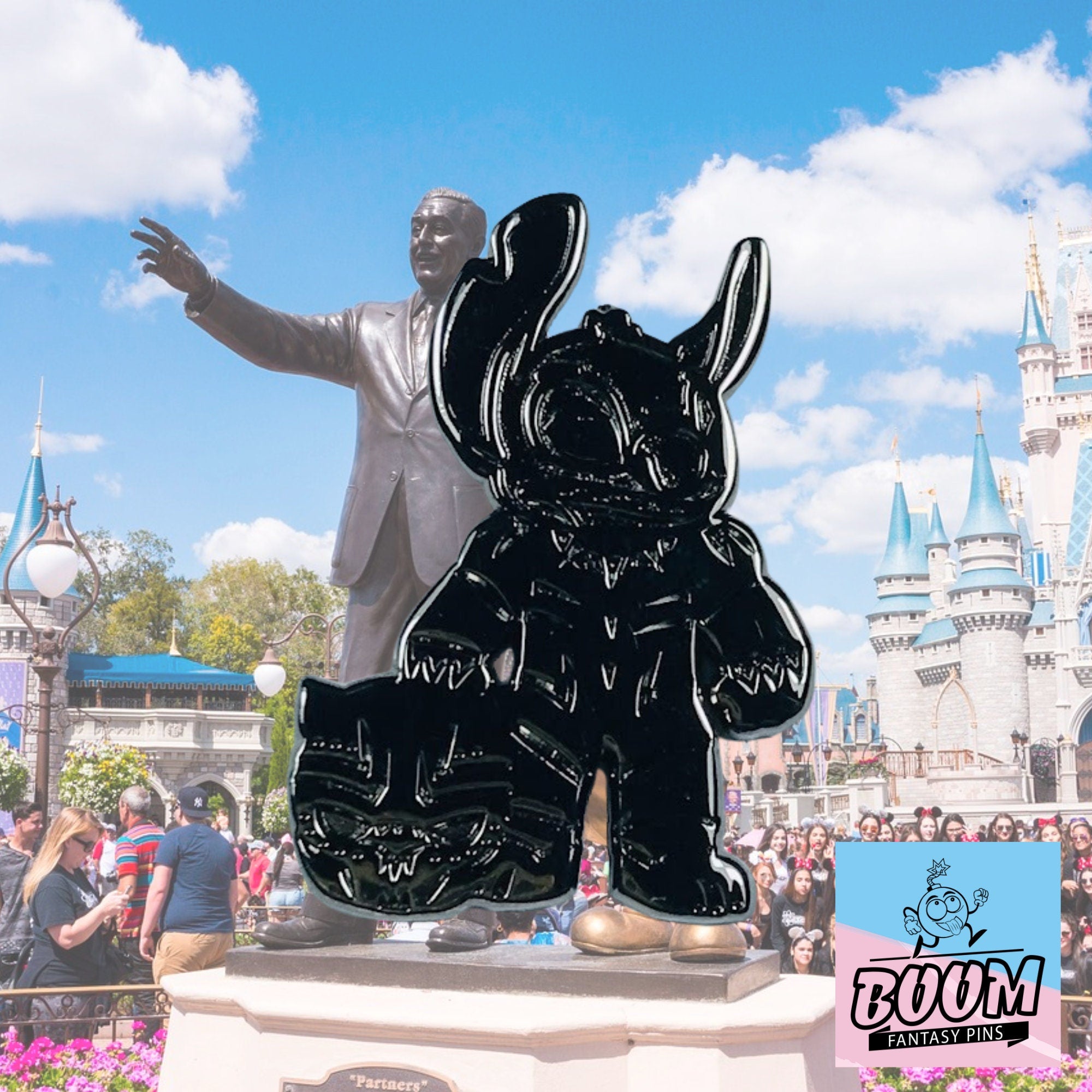 Épingle – Expérience 626 Stitch en Panthère Noire de Lilo &amp; Stitch – Disney Fantasy